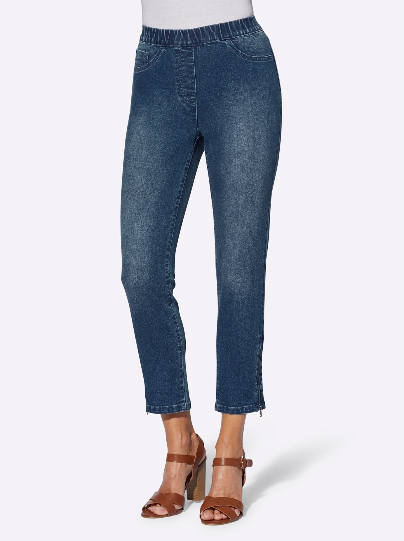 7/8-Jeans, (1 tlg.)