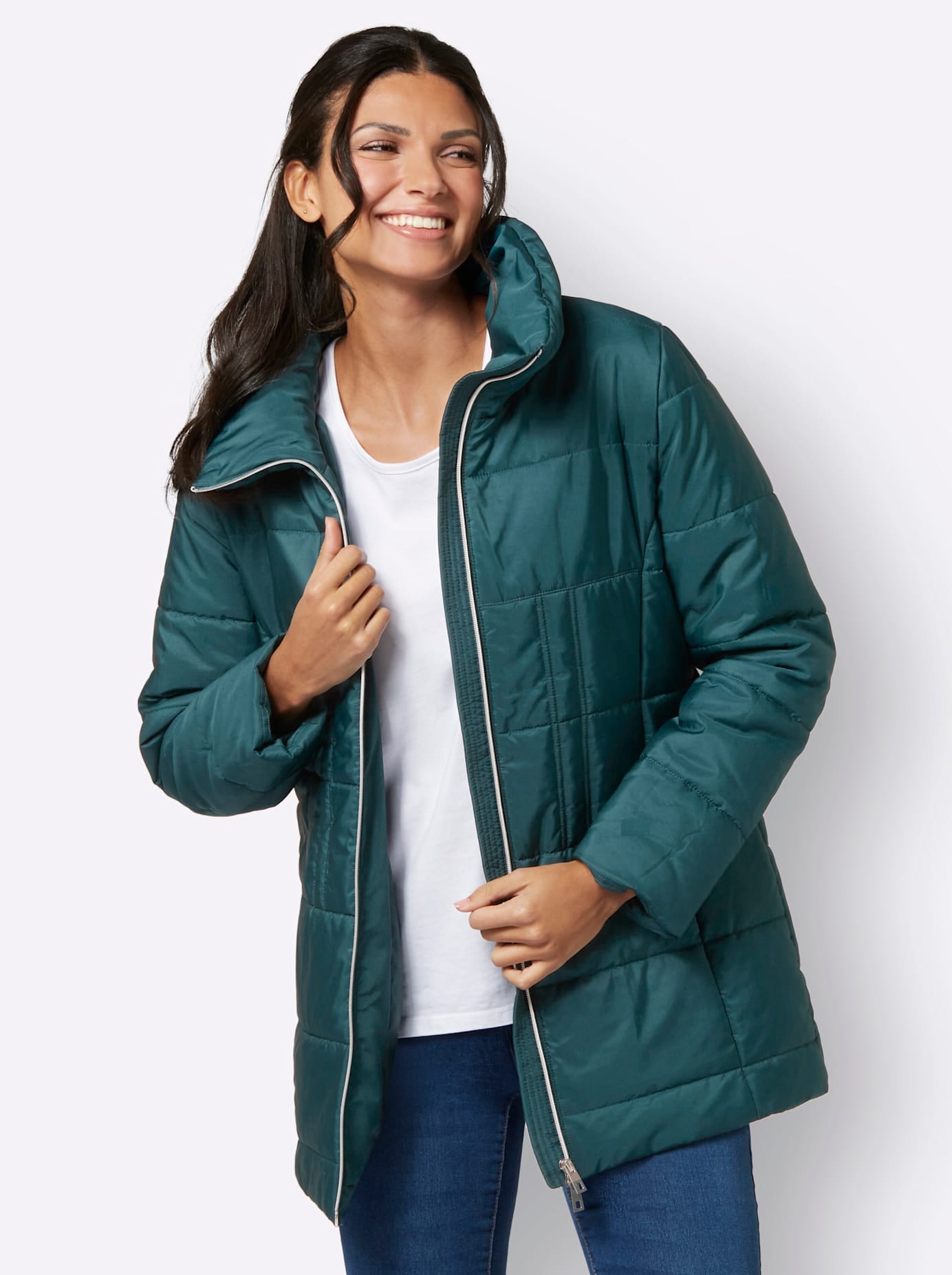 Classic Basics Steppjacke, ohne Kapuze