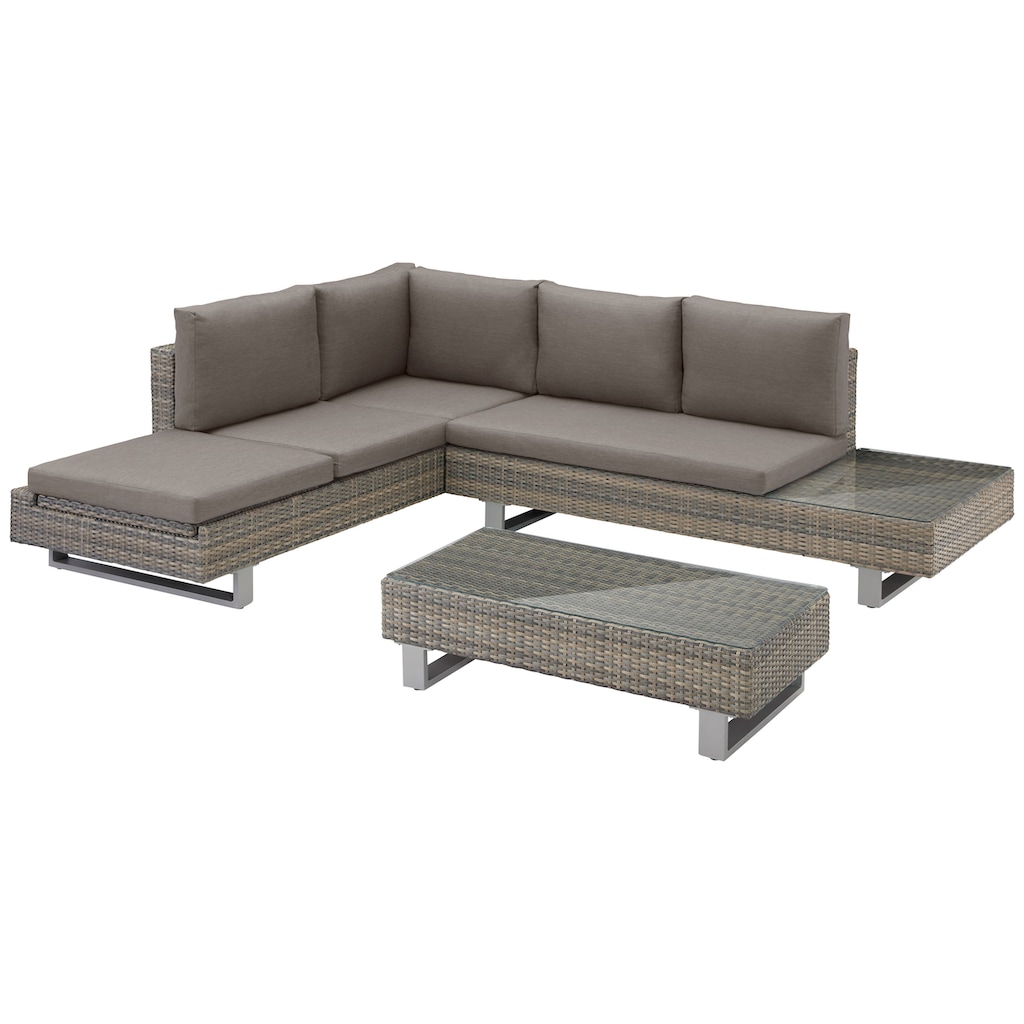 KONIFERA Gartenlounge-Set »Long Beach New«, (11 tlg.)