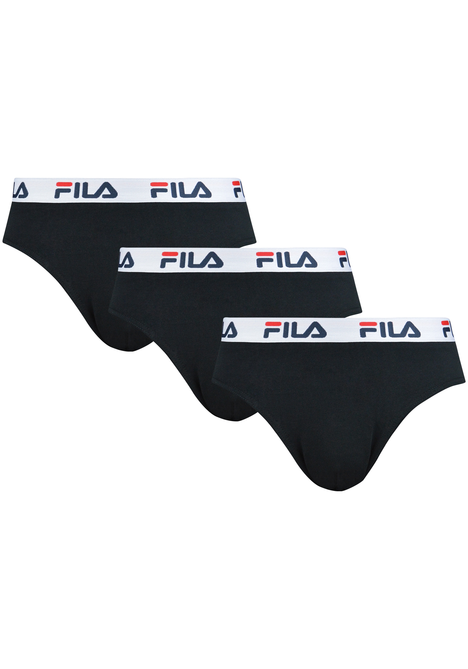 Slip, (3er Pack), mit elastischem Logobund