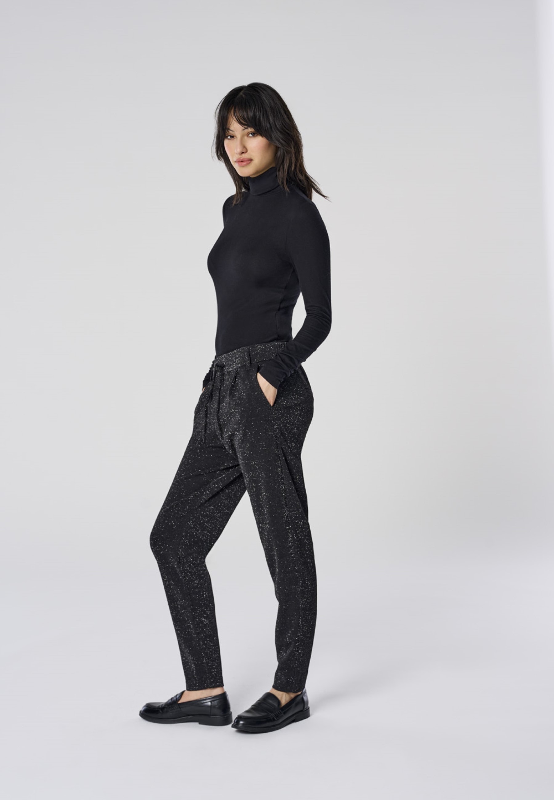 ONLY Jogger Pants »ONLPOPTRASH-ALYA LIFE GLIT PANT PNT«