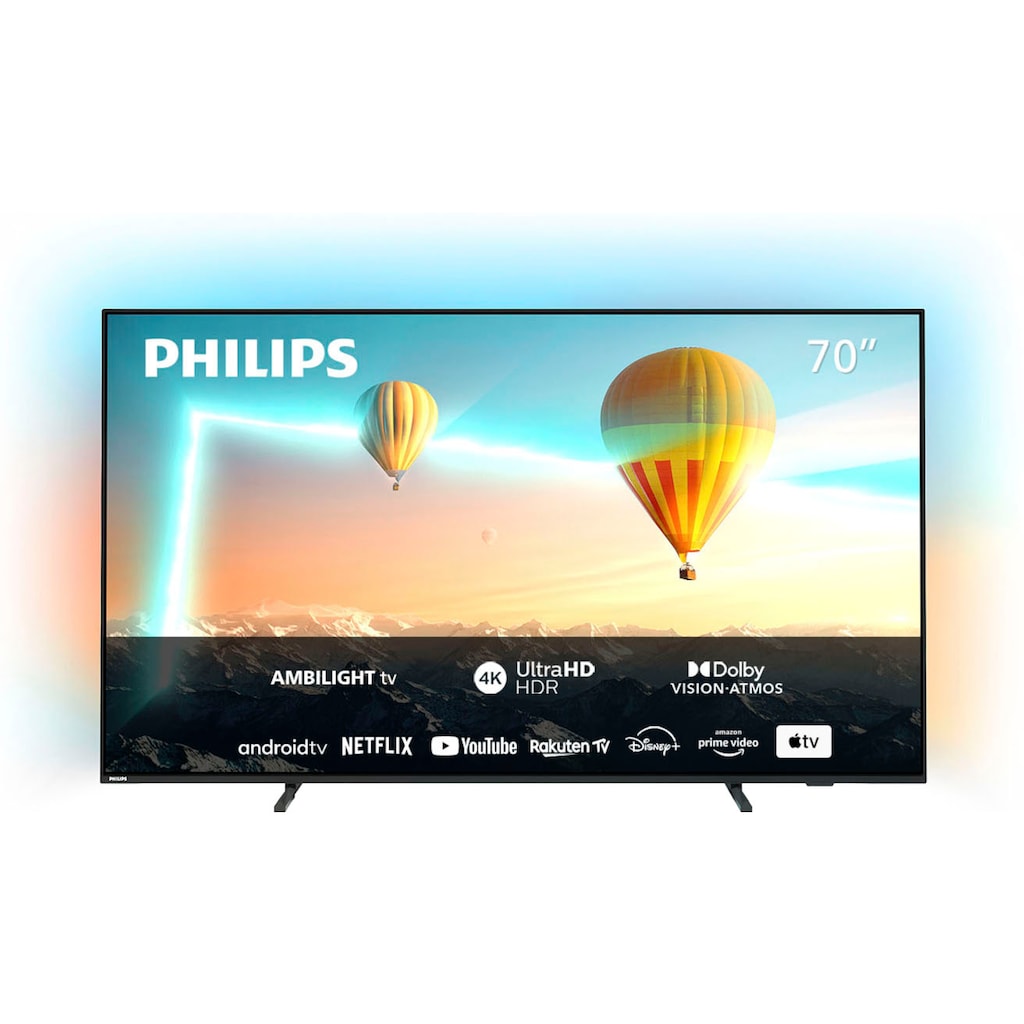 Philips LED-Fernseher »70PUS8007/12«, 177 cm/70 Zoll, 4K Ultra HD, Android TV-Smart-TV