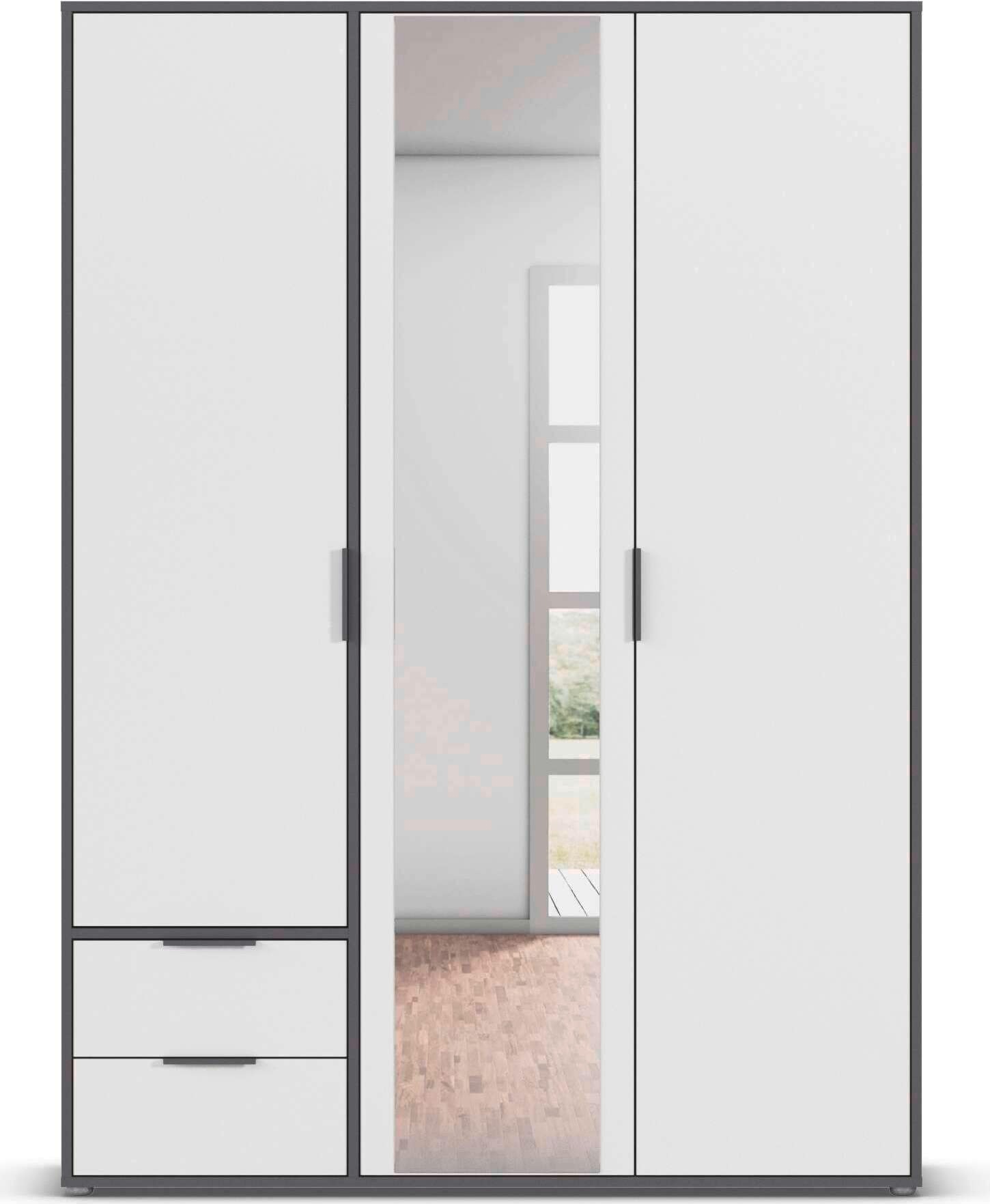 INOSIGN BY RAUCH Kleiderschrank »Schrank Garderobe Schlafzimmer Stauraum PAULLY TOPSELLER Wäscheschrank«, (mit 3 unterschiedlichen Griff-Varianten), OTTOS CHOICE 3 Griffvarianten MADE IN GERMANY