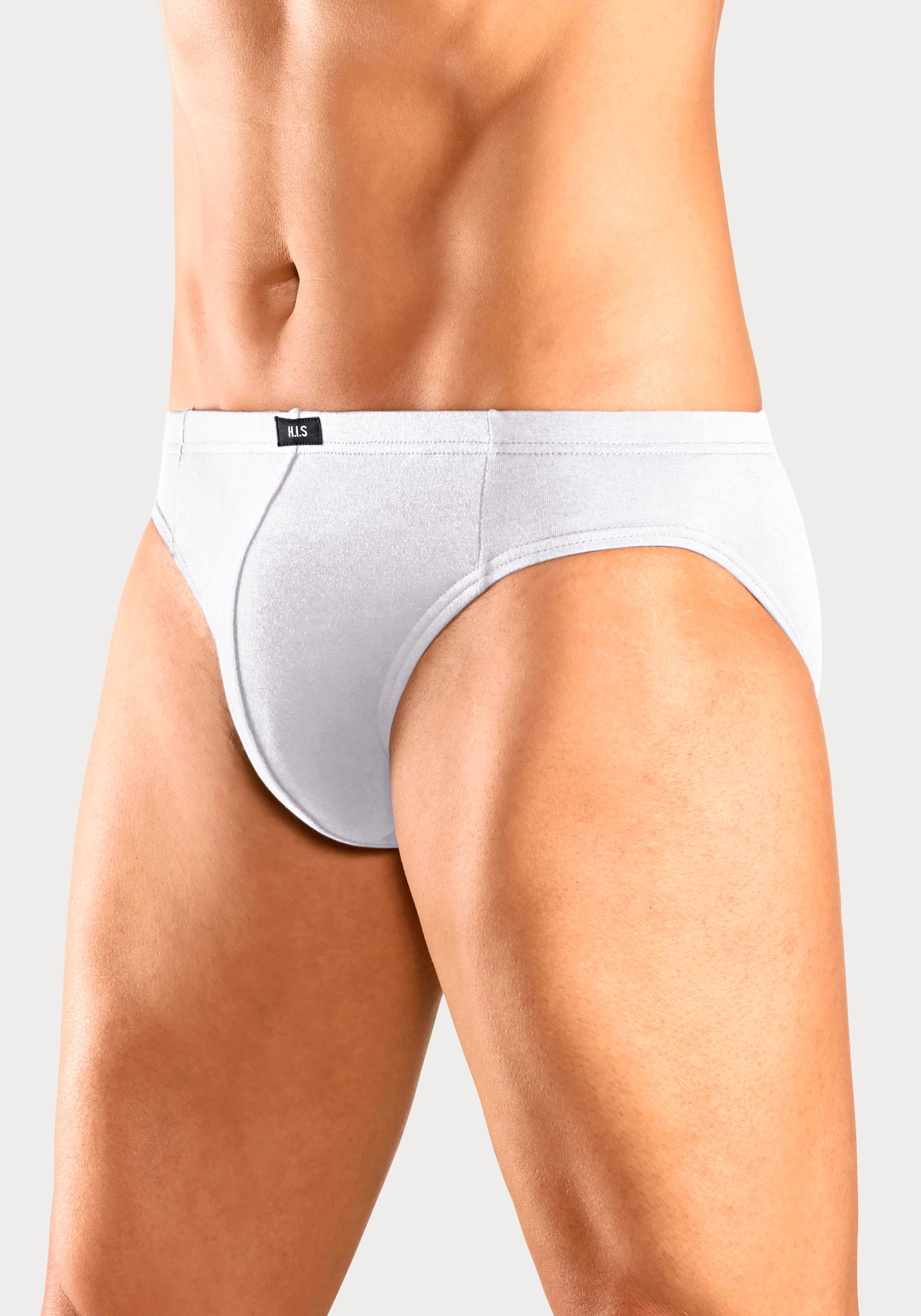 H.I.S Slip »Männer Unterhose«, (Packung, 10 St.), in Unifarben