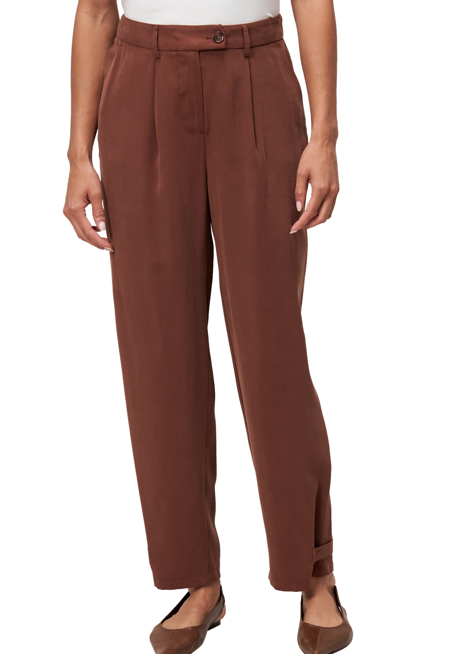 Zero Stoffhose »Hose mit schmalem Bein 26 Inch«