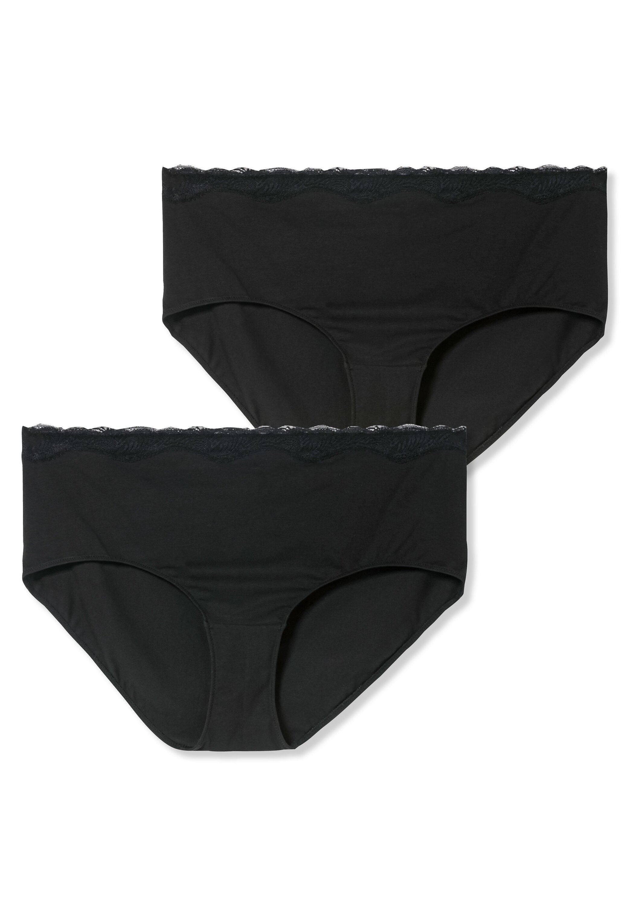 Sheego Slip »Slips im 2er-Pack im 2er-Pack, mit elastischer Spitze«