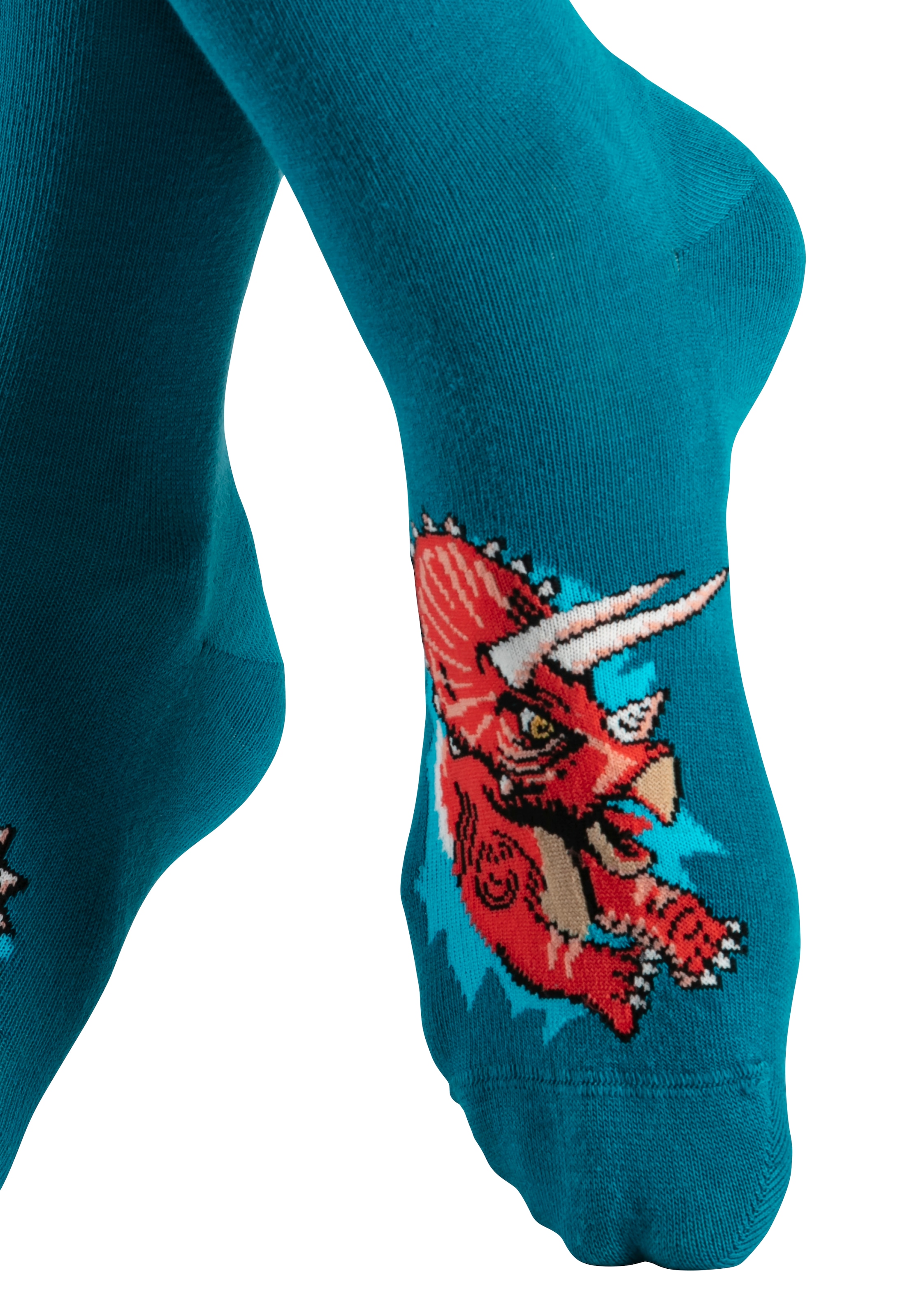 H.I.S Socken, (Packung, 5 Paar), mit Dinosauriermotiven