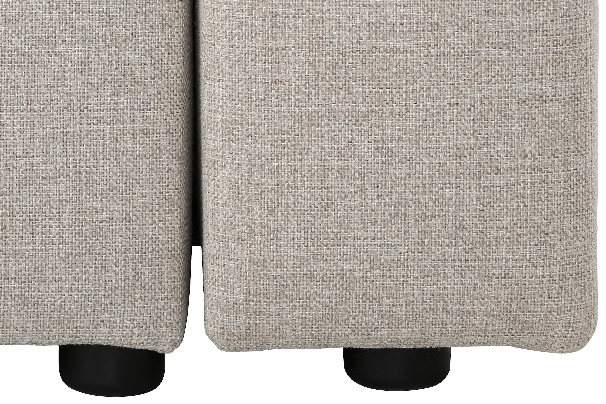 Home affaire Ecksofa »Pur L-Form«, wahlweise mit Bettfunktion