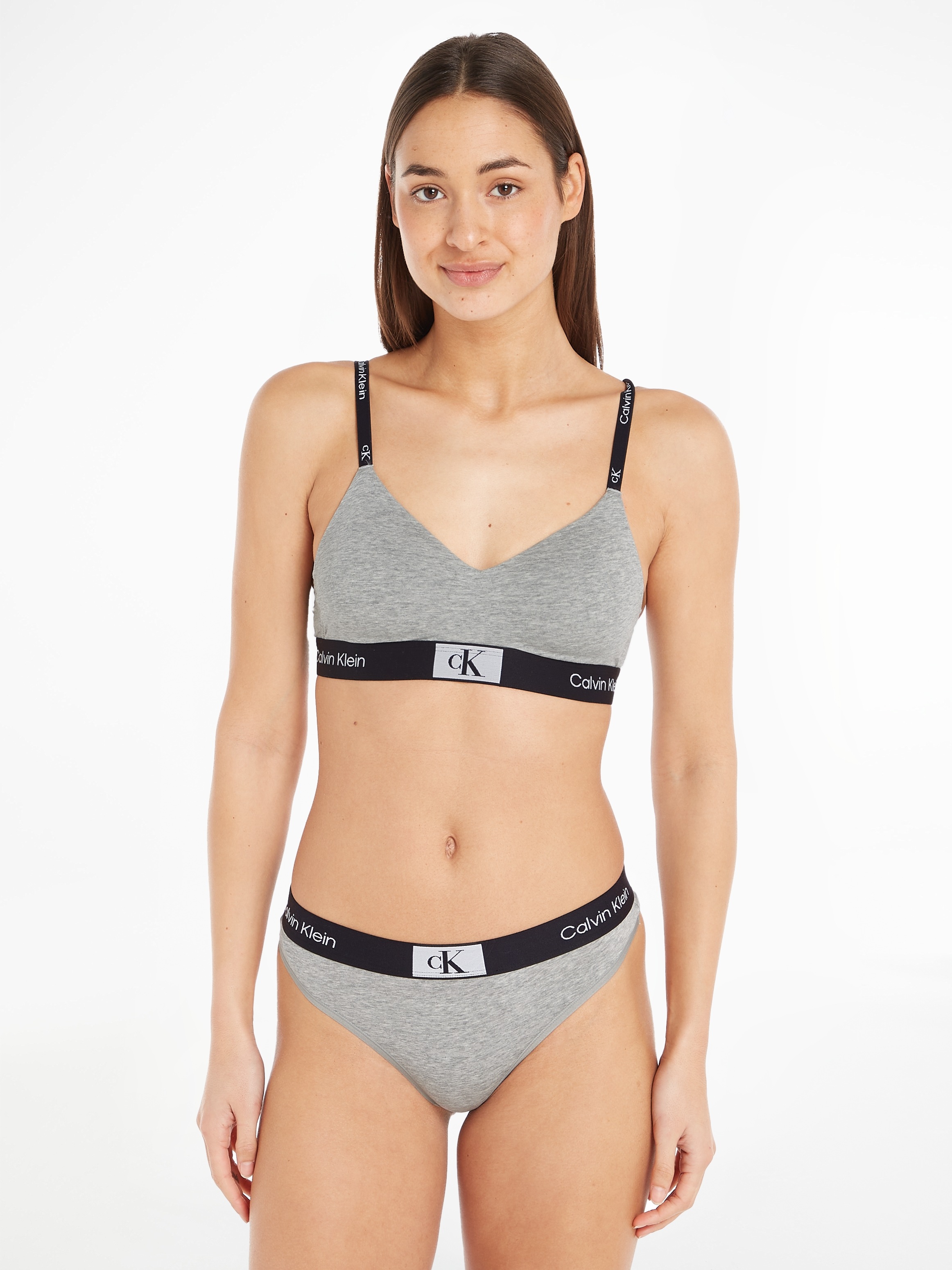 Calvin Klein Underwear String »MODERN THONG«, mit Alloverprint