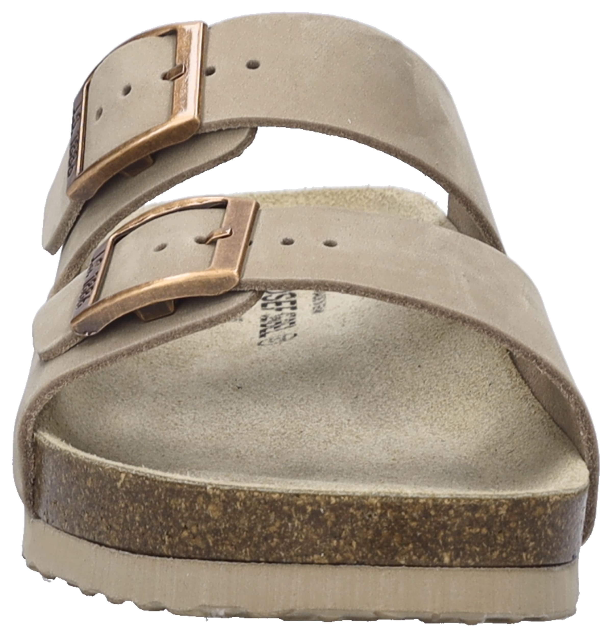 Josef Seibel Pantolette »Hermine 01«, Plateau Sandale, Sommerschuh, Hausschuh mit komfortablem Fußbett