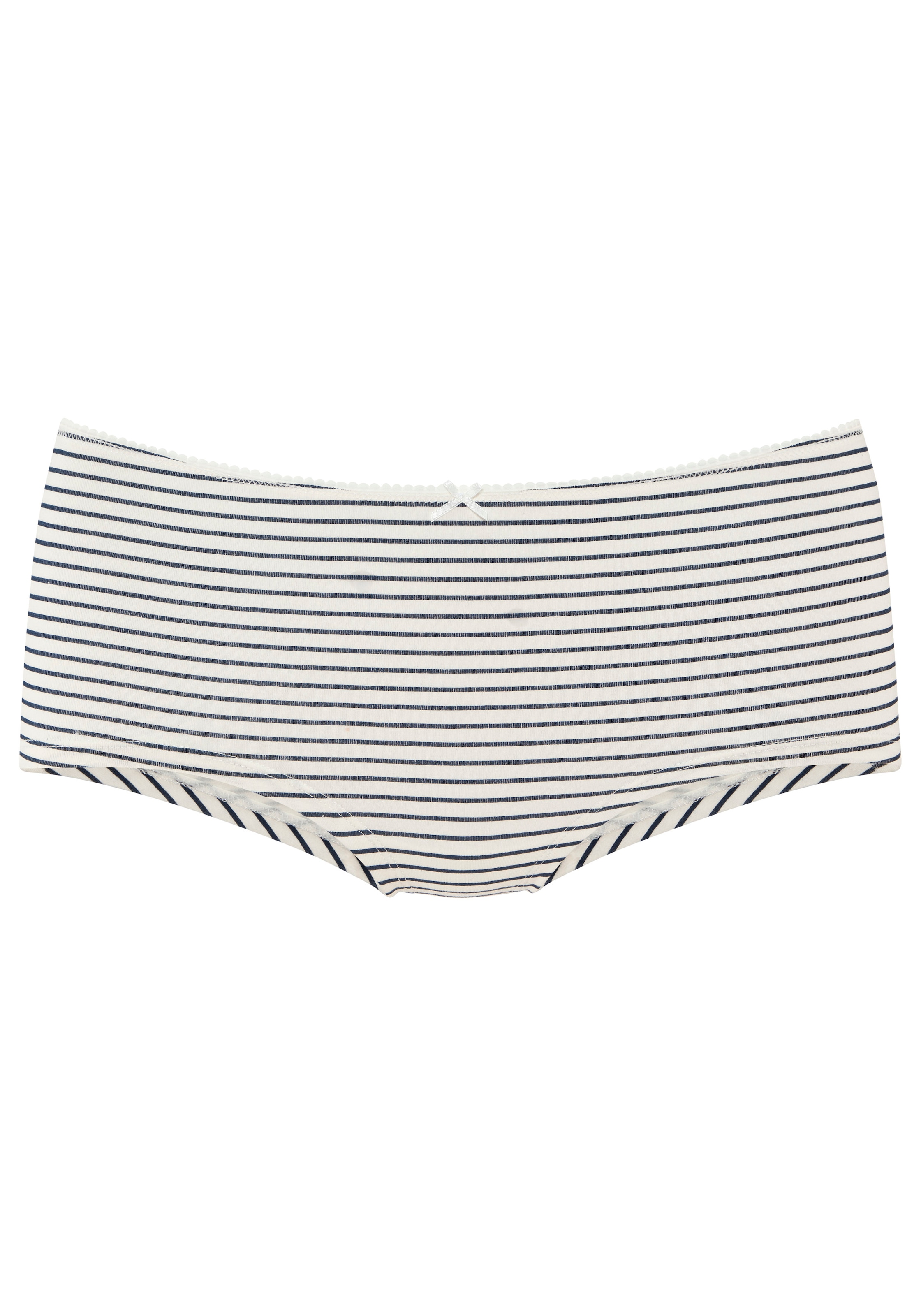 Vivance Panty 5er  Pack,  mit kleiner Häkelkante, angenehme Baumwollqualität