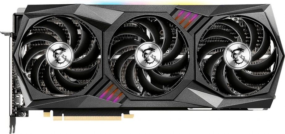 MSI Grafikkarte »GeForce RTX 3080 GAMING Z TRIO 12G LHR«, 12 GB, GDDR6X