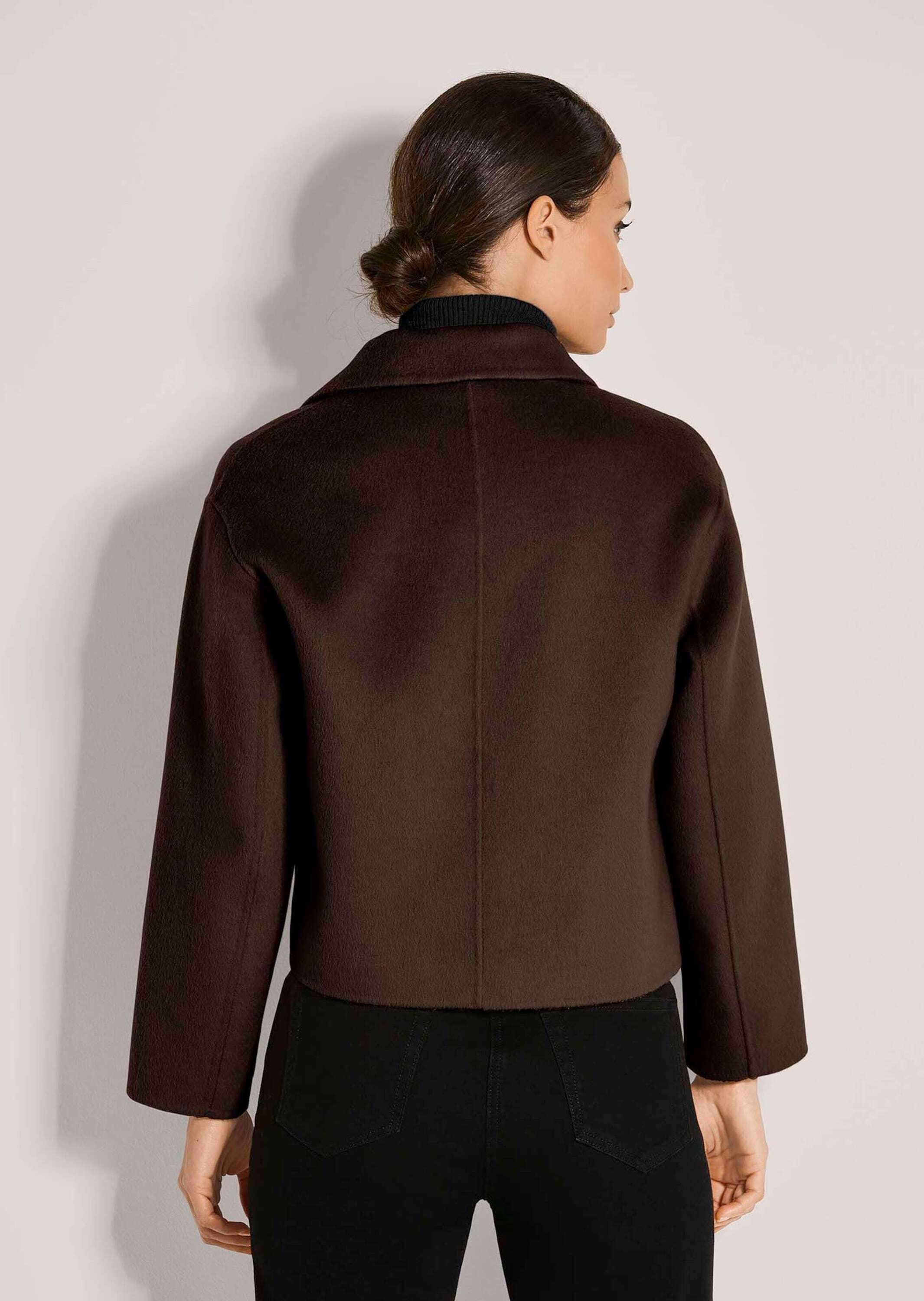 MADELEINE Kurzjacke »Doubleface-Jacke aus Wolle Jas. Zuiver wol« Doublefaceverarbeitung