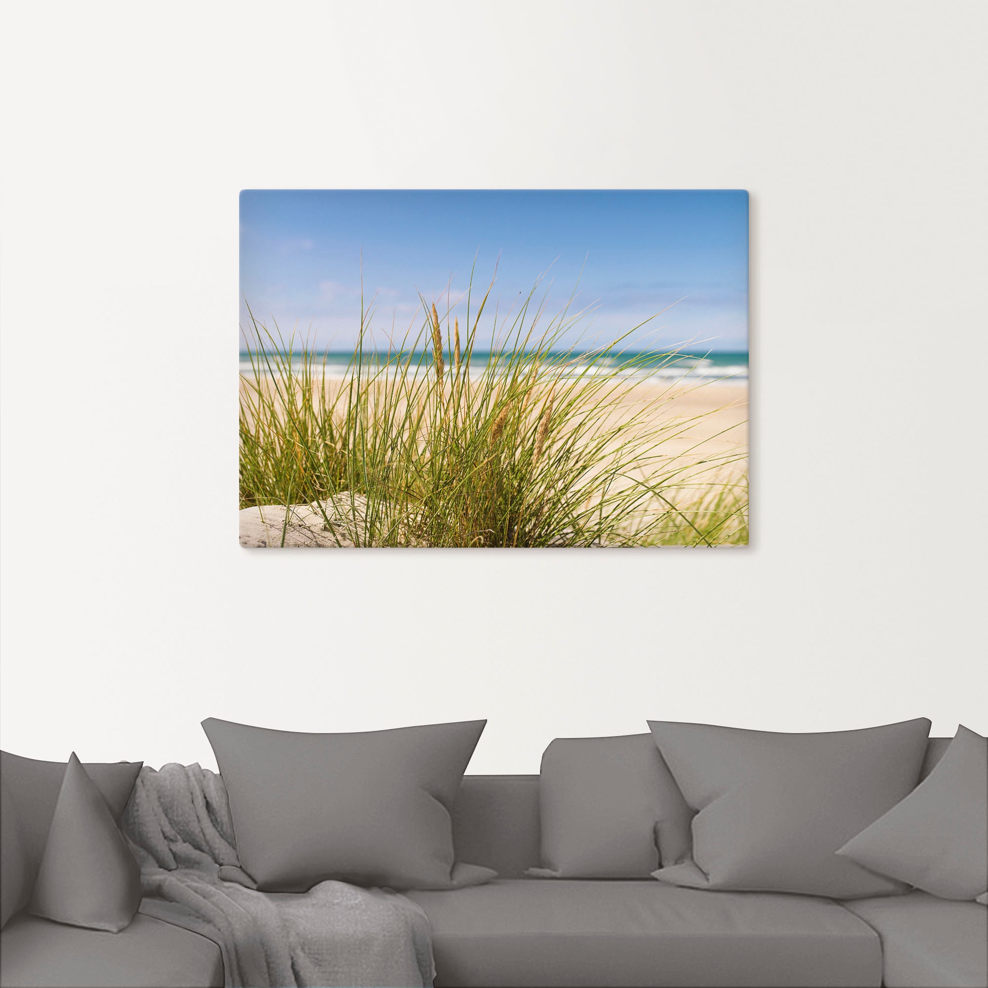 Artland Wandbild »Dünengras« Strand 1 Stk. tlg. als Leinwandbild, Poster in verschied. Größen