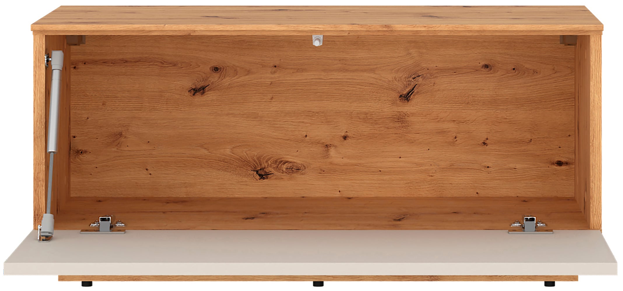 OTTO home Lowboard »kompakt, mit überraschend viel Stauraum, 1 Klappe« hängend oder stehend, grifflos, modern, Breite 80cm
