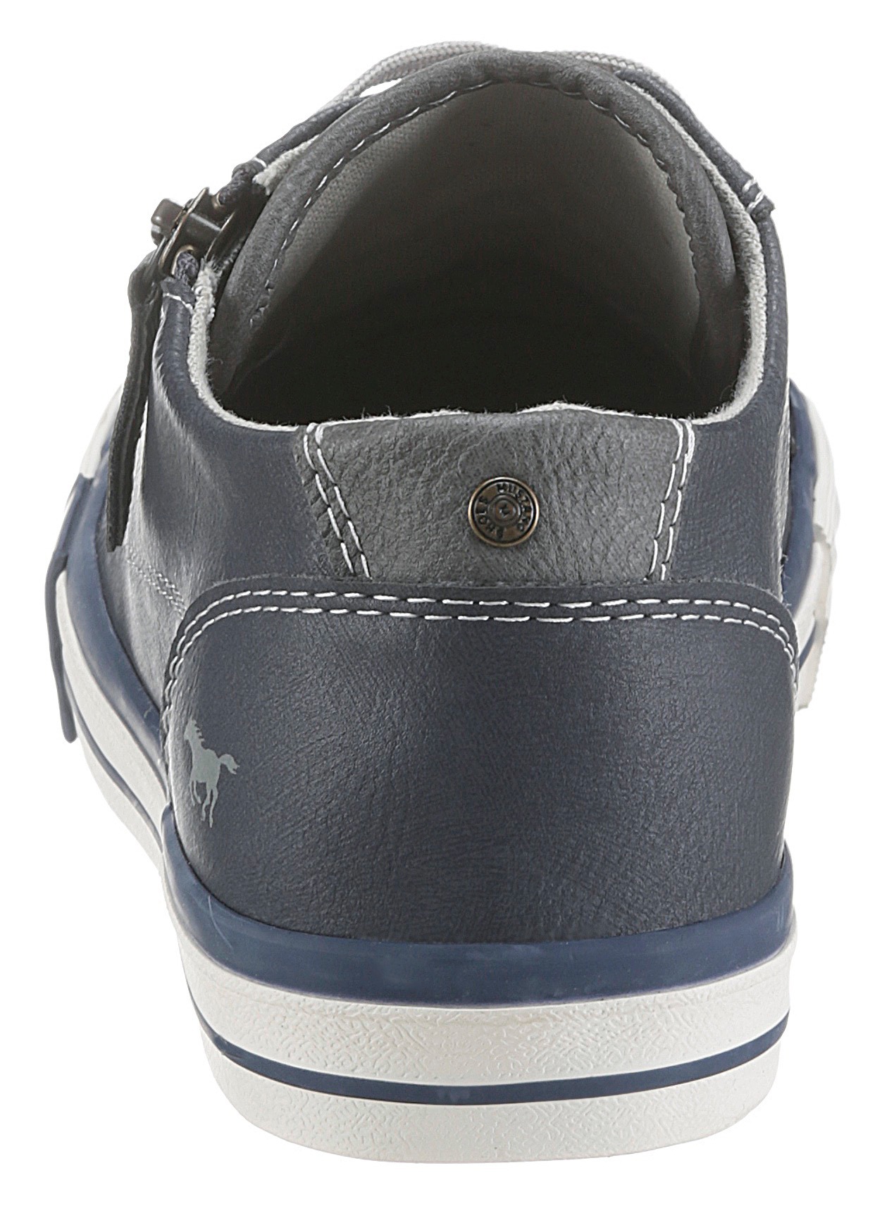 Mustang Shoes Sneaker, mit Reißverschluss an der Außenseite
