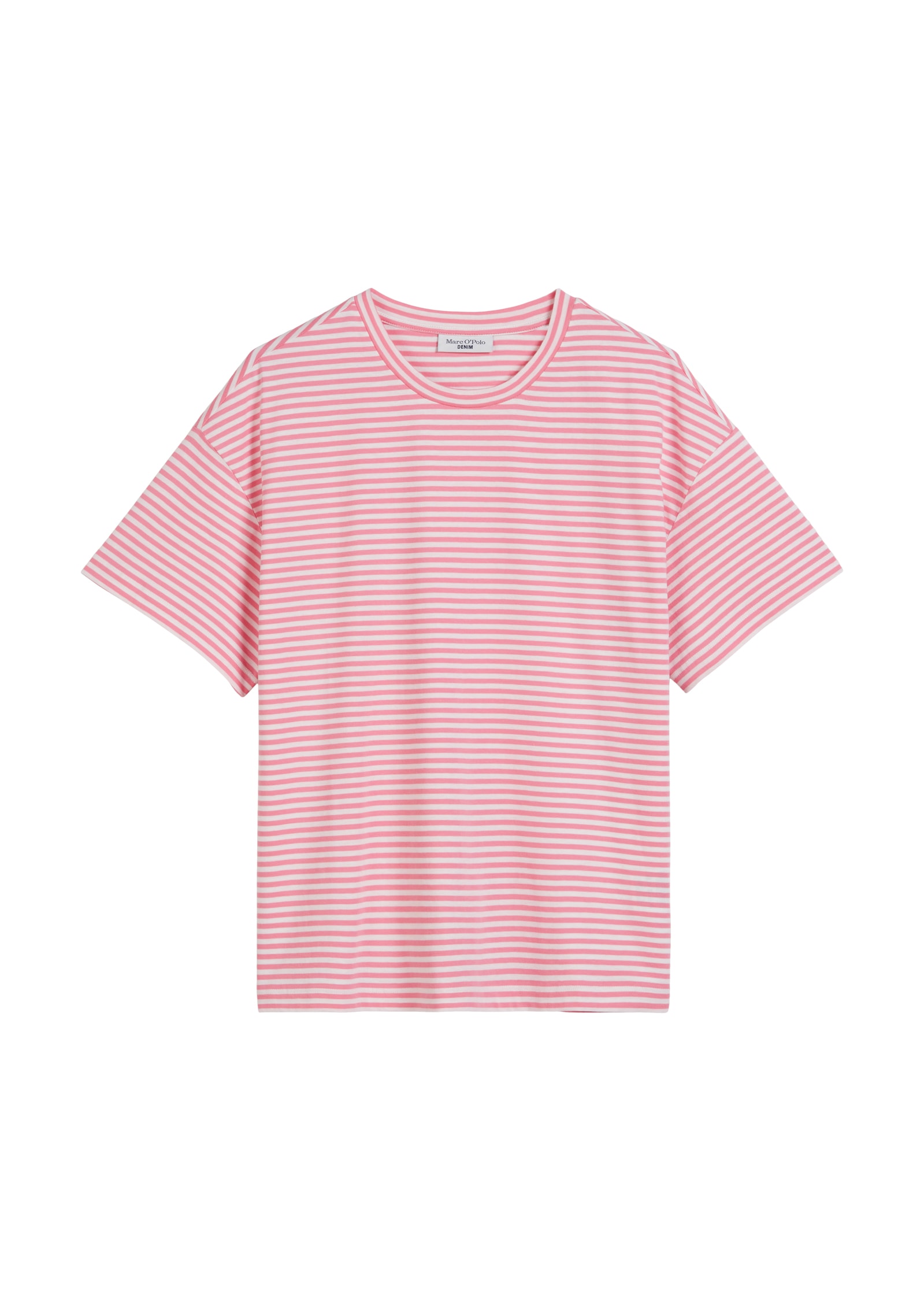 Marc O'Polo DENIM T-Shirt geringelt, Rundhals, relaxed fit