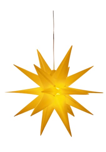 LED Stern »Weihnachtsstern, 3D-Optik«, Ø 57 cm, mit 6-Stunden-Timer, Weihnachtsdeko...
