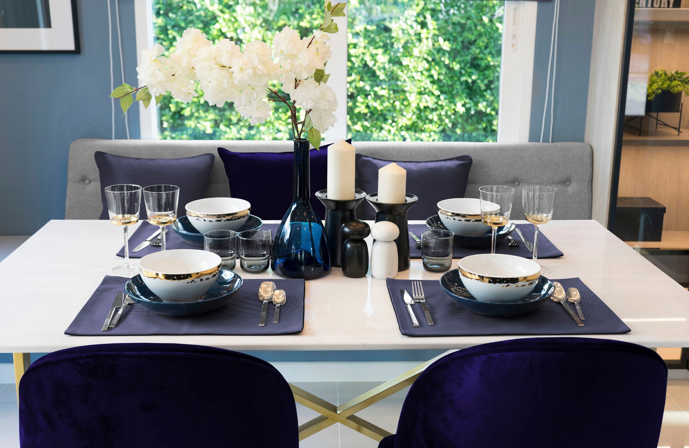 Adam Platzset "Uni Collection" GOTS zertifiziert, Made in Germany
