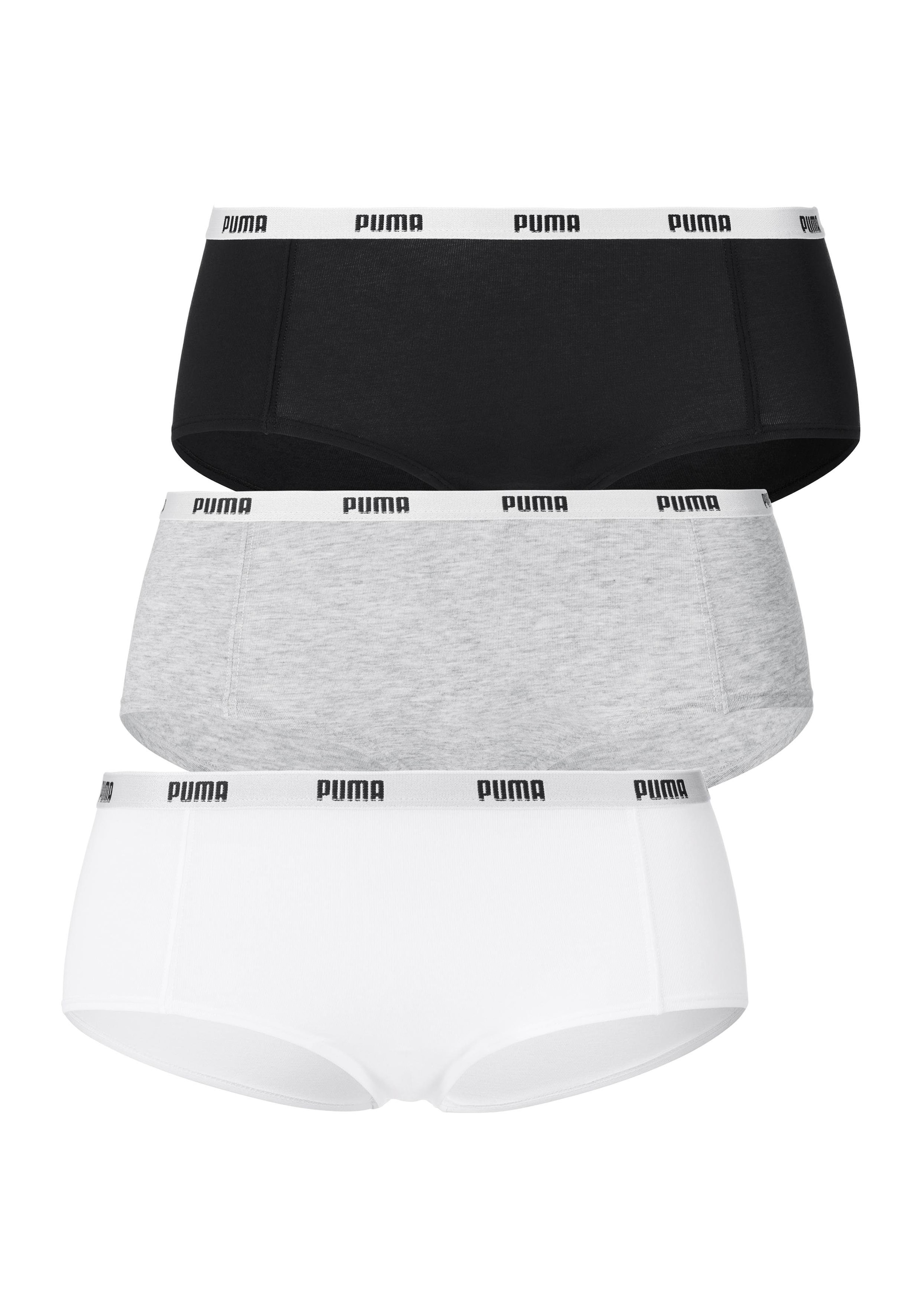 Panty, (Packung, 3er-Pack), mit Logobund