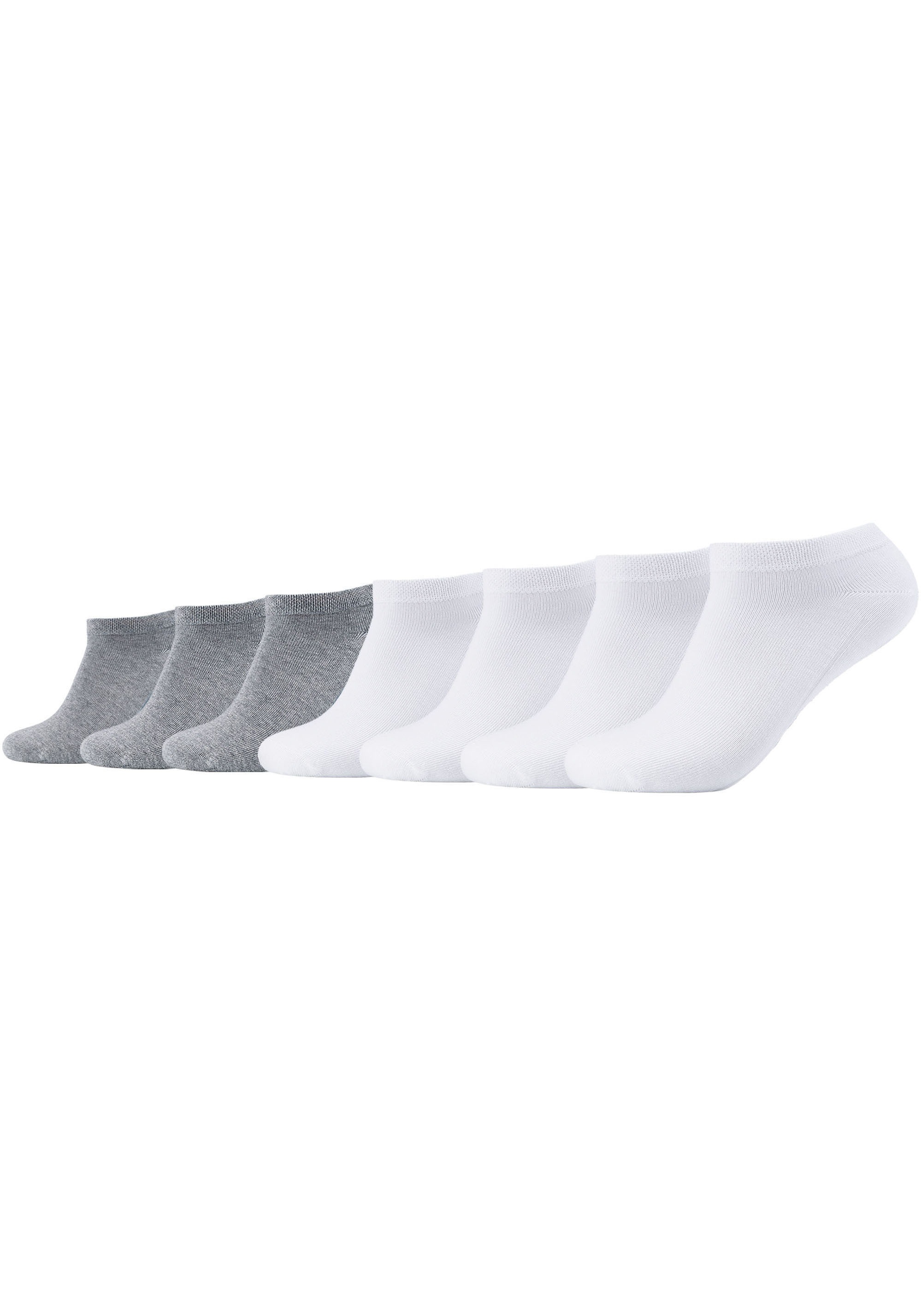 Camano Sneakersocken »ca-soft«, (7 Paar), mit weichem Komfortbund ohne drückende Nähte