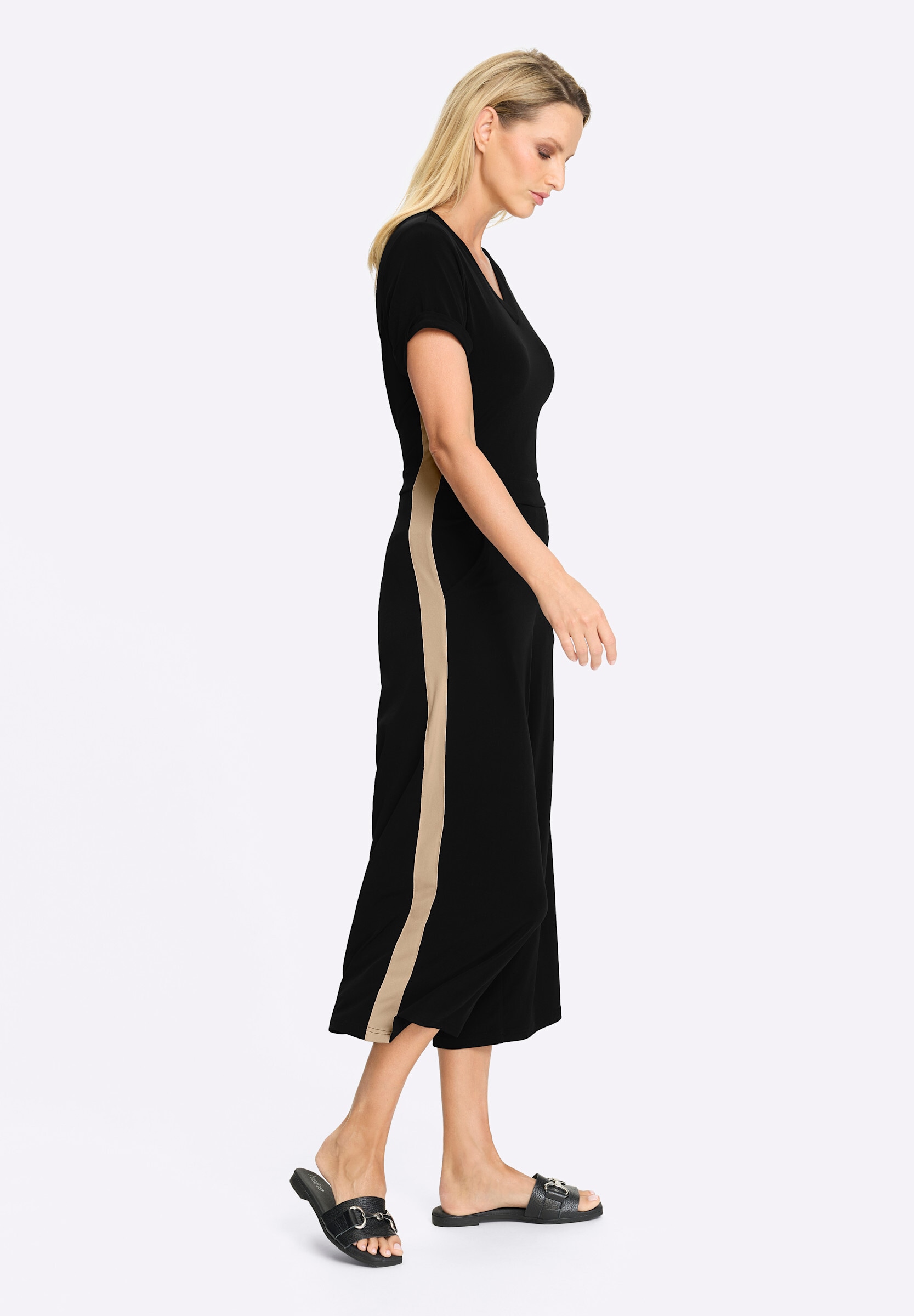 heine Jumpsuit »Jumpsuit Jumpsuit mit seitlichem Einsatz«