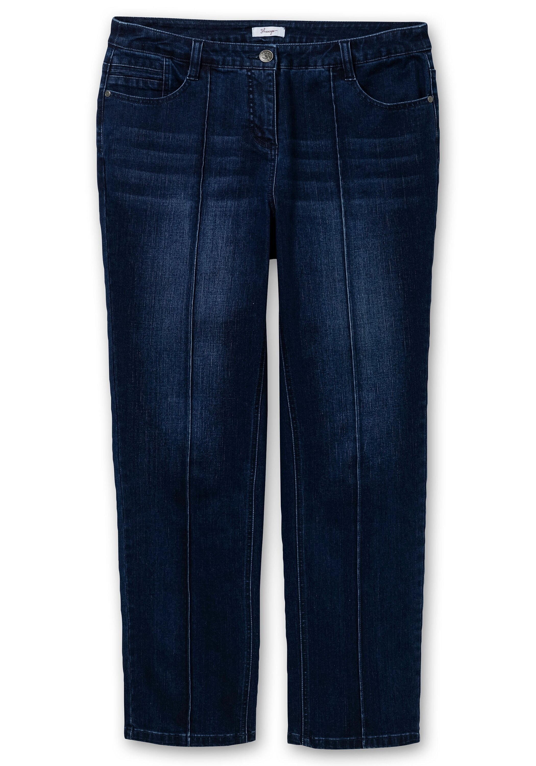 Sheego Stretch-Jeans »Jeans mit Biesen«