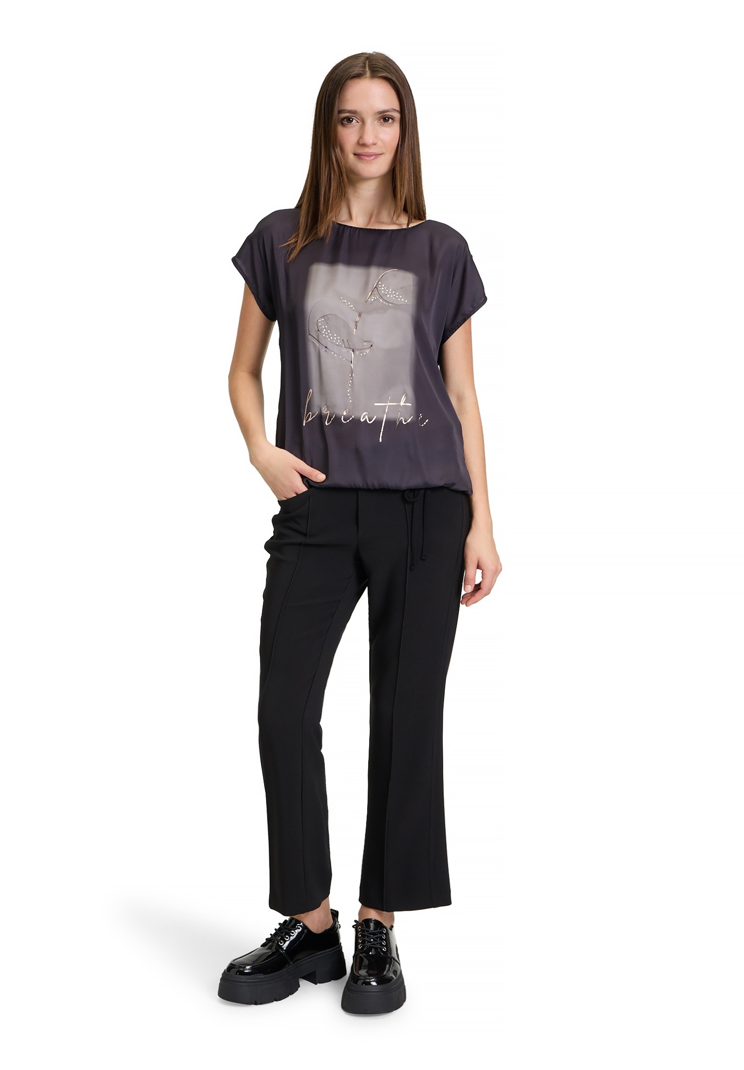 Cartoon Shirttop »Printshirt mit Tunnelzug«