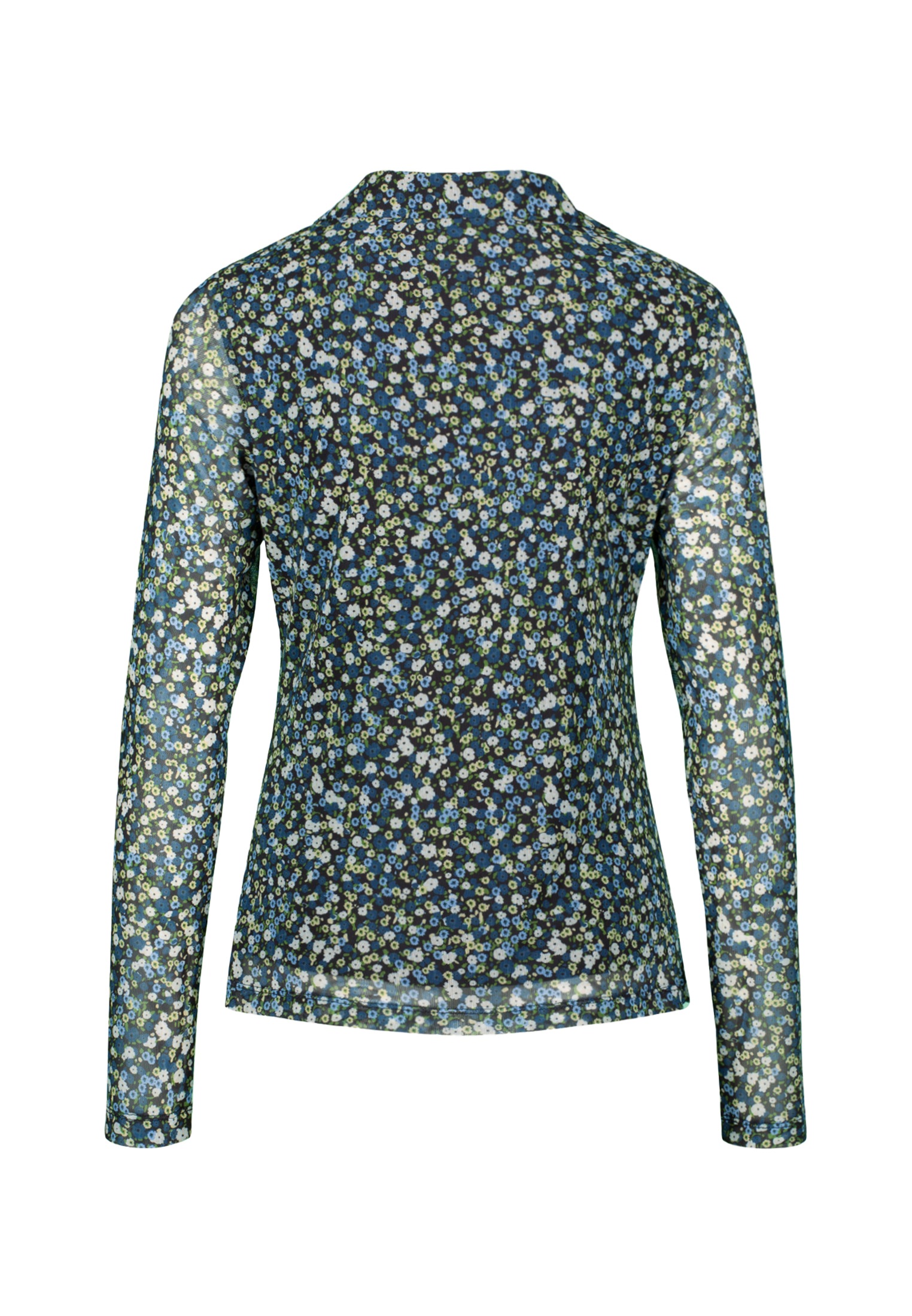Zero Langarmshirt »Langarmshirt mit Knopfleiste«