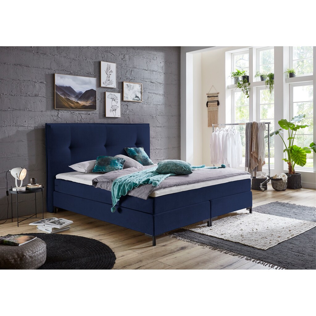 ATLANTIC home collection Boxspringbett »Romy«