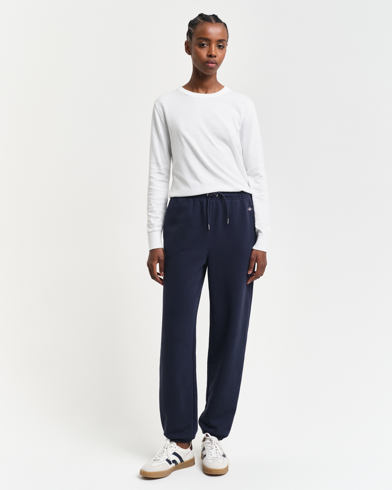 Gant Sweathose »REG SHIELD SWEATPANTS«, Elastischer Bund mit Kordelzugbund
