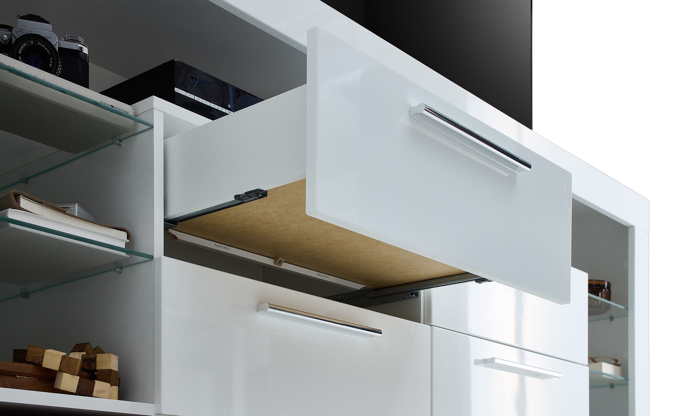 Stolkom TV-Schrank »Goal« 4 Schubkästen, 6 offenen Fächern, Stellmaß 179/66/44 cm