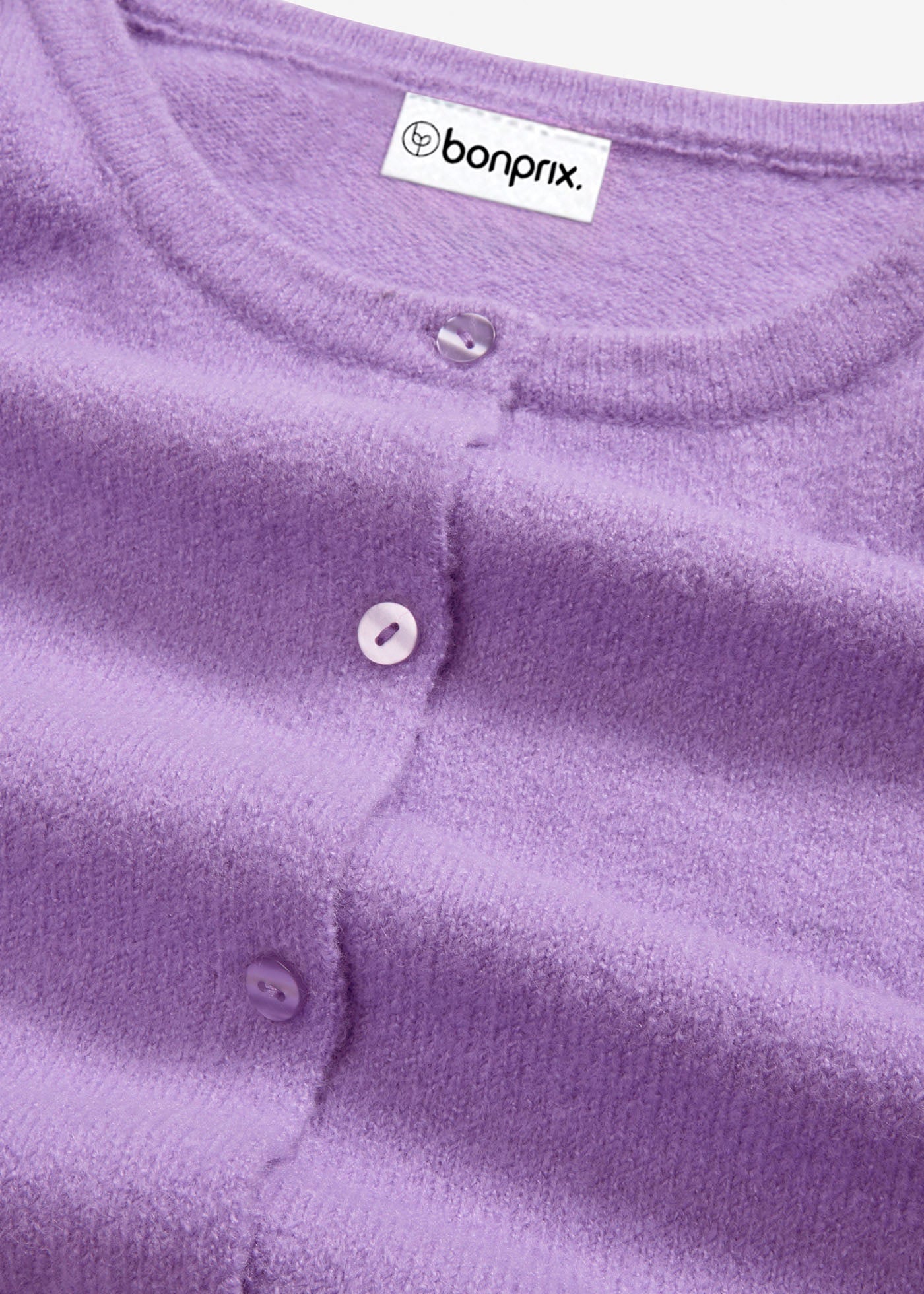 bonprix Strickjacke »Feinstrickjacke« lässig geschnittene Passform, Feinstrick, eleganter Stil