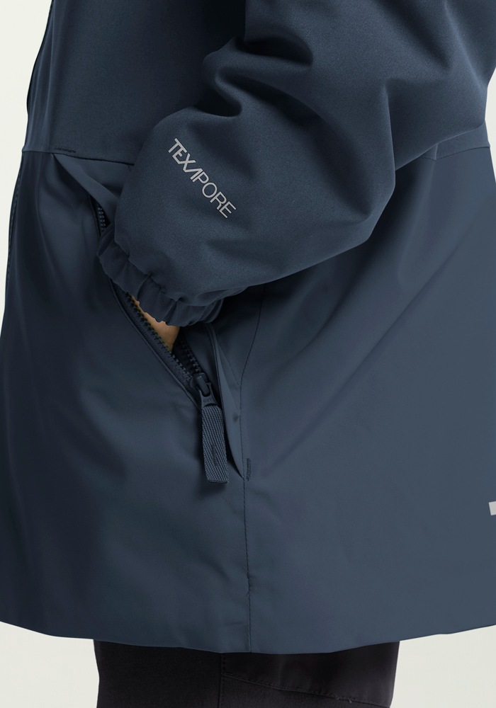 Jack Wolfskin Winterjacke »SNOW DAYS JKT KIDS« mit Kapuze für Kinder, mit Kapuze, wasserdicht, winddicht, atmungsaktiv