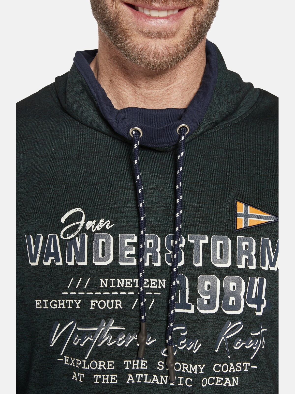Jan Vanderstorm Kapuzensweatshirt »Sweatshirt SVERRE«