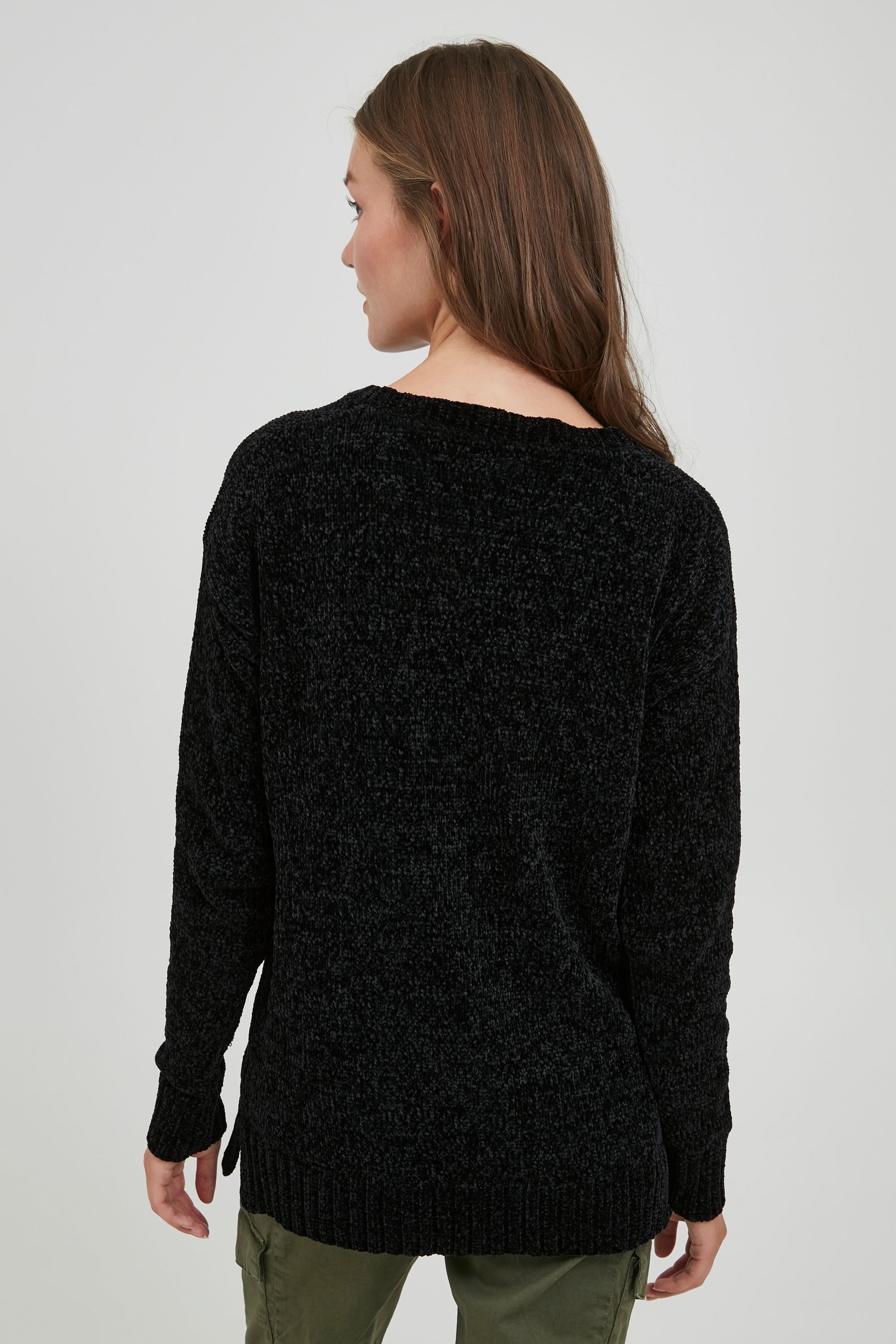 OXMO Strickfleece-Pullover »Strickpullover OXElvina«