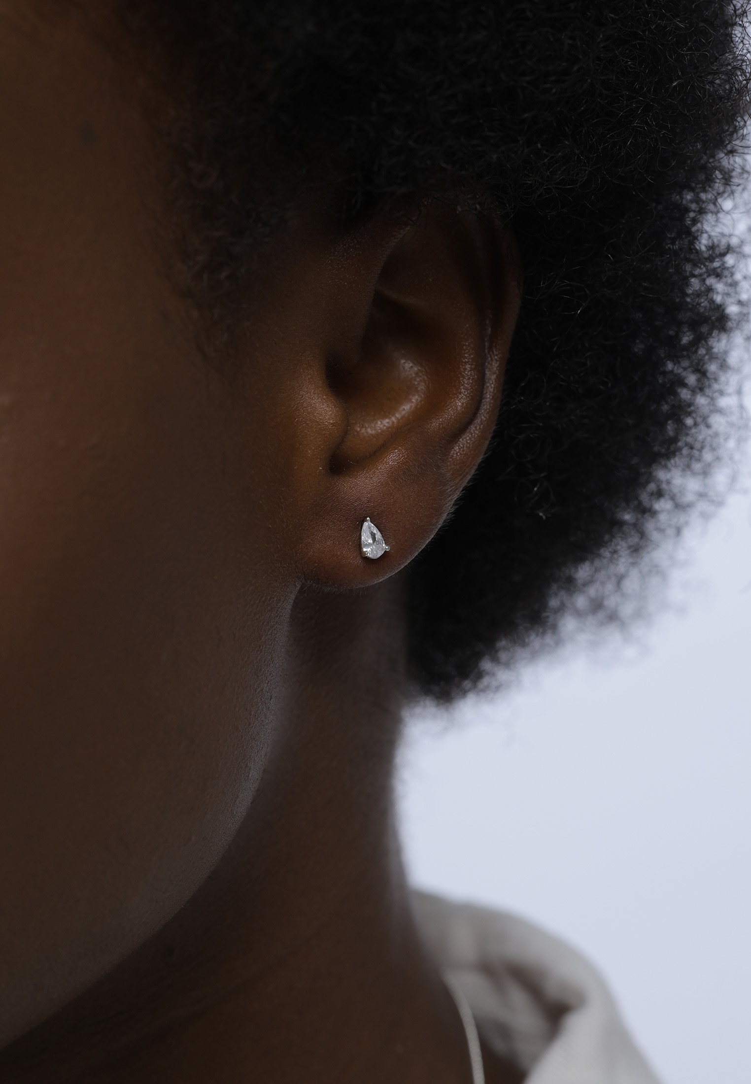 Elli Ohrring und Ketten Set »Schmuckset Kette Ohrstecker Tropfen Zirkonia Set 925 Silber« ()