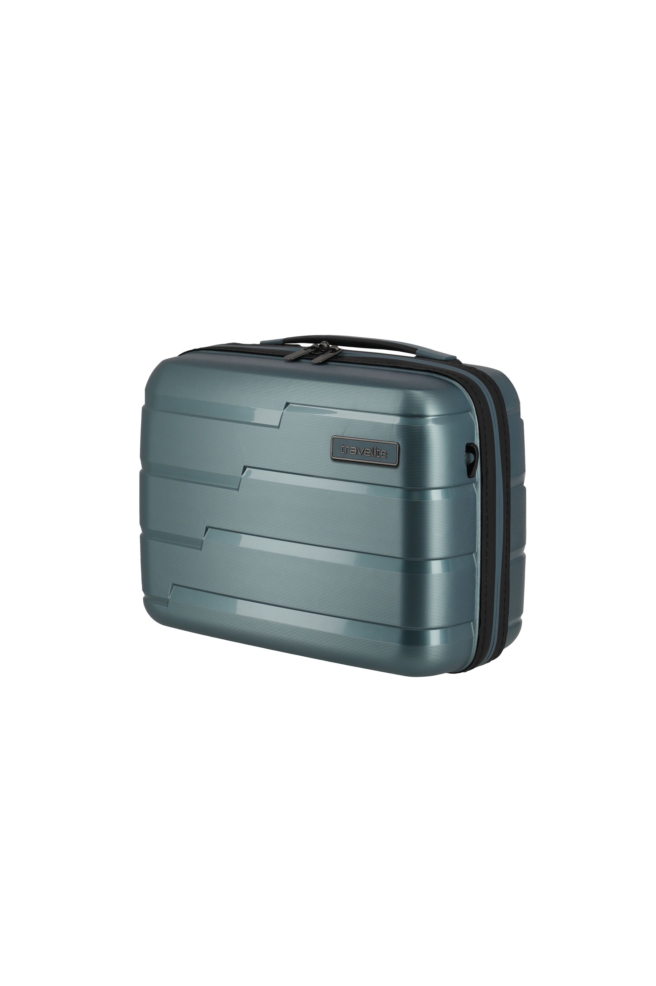 travelite Beautycase »AIR BASE Kosmetikkoffer Hartschale« mit TSA-Schloss und Aufsteckfunktion – robust und leicht
