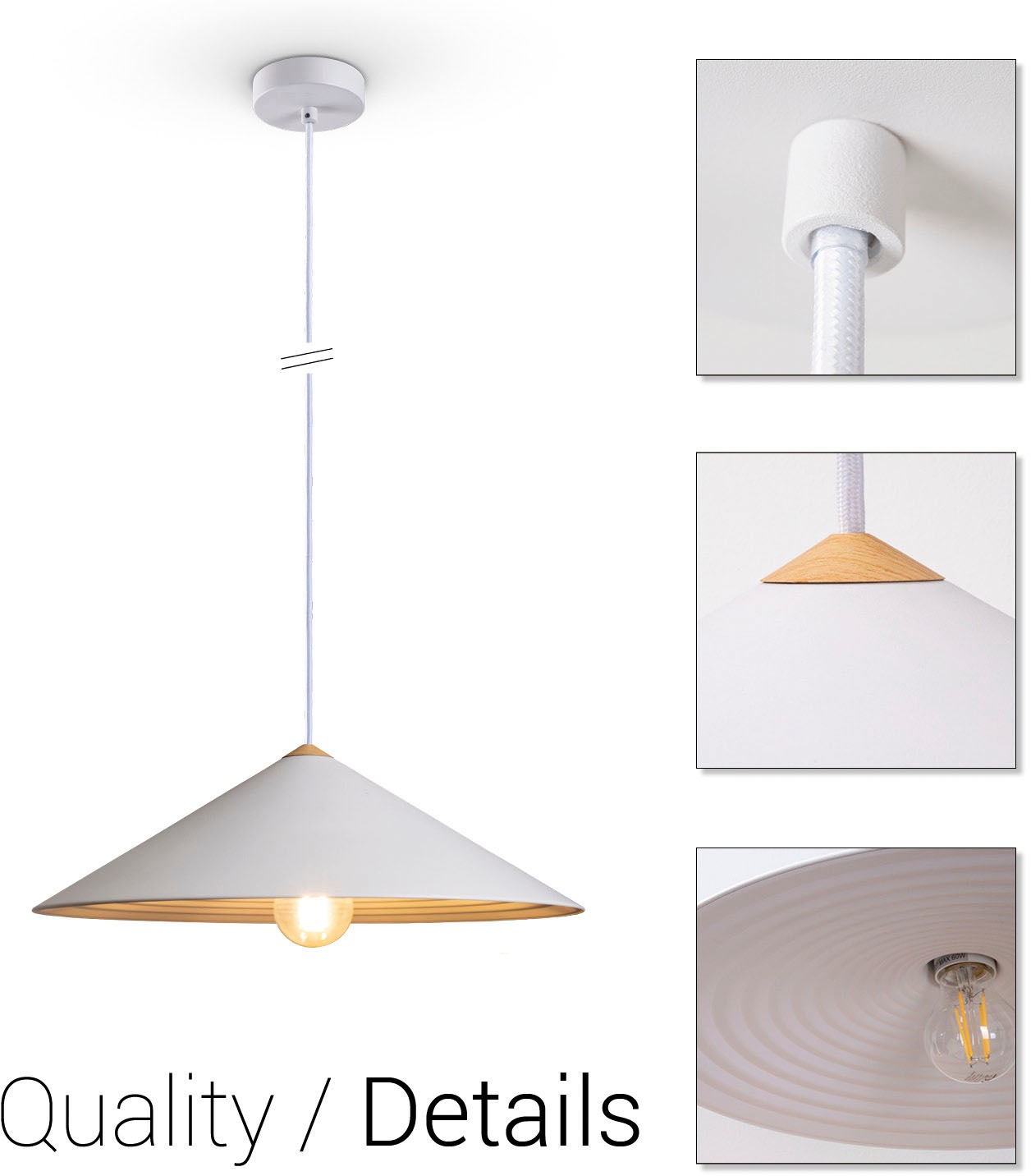 Paco Home Pendelleuchte »ROLLINA«, Leuchtmittel E27 | ohne Leuchtmittel, Pendelleuchte Esszimmer Küchenlampe Metall Industrial Design E27