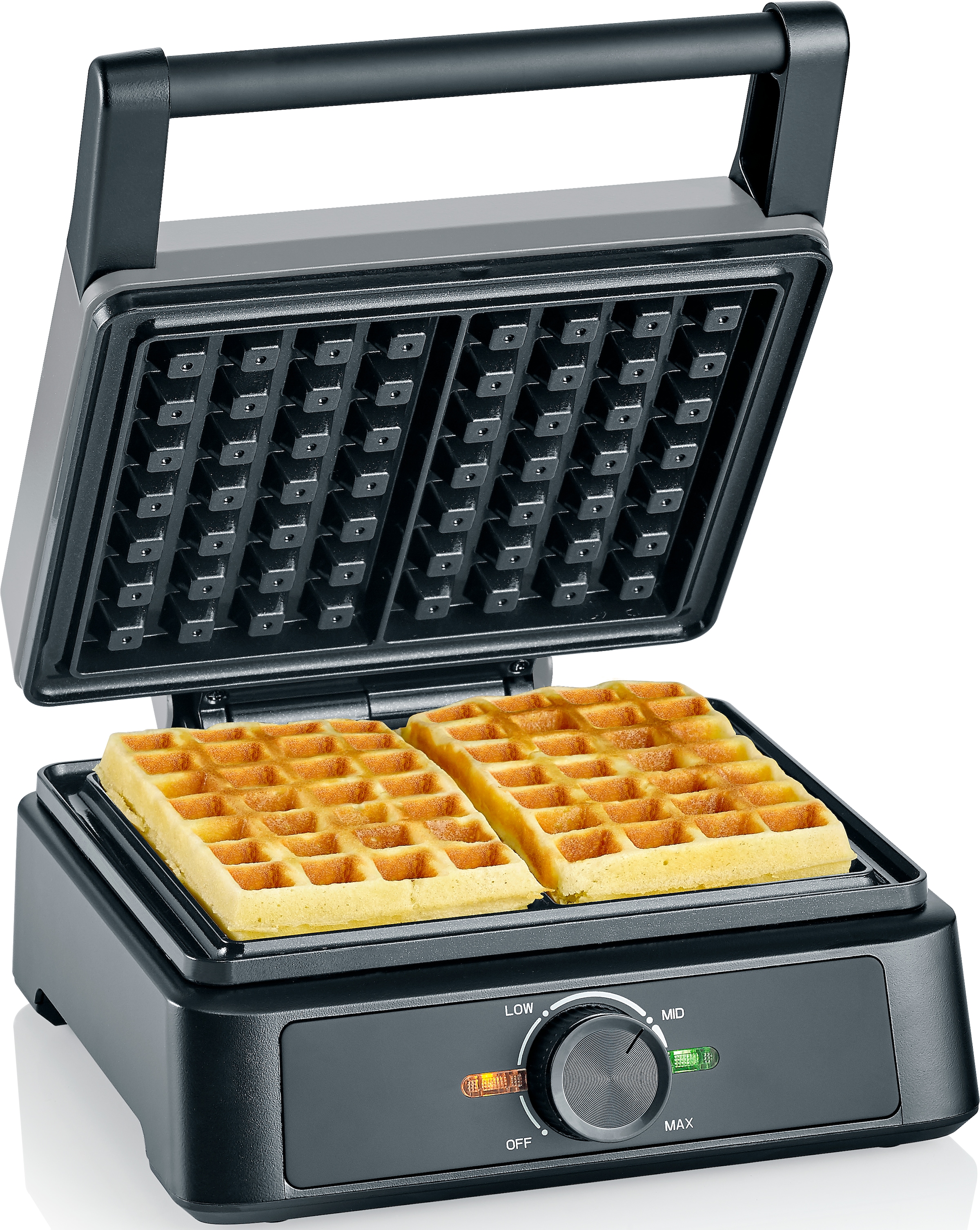 Severin Waffeleisen »WA 2125«, 1600 W, Belgisches Waffeleisen