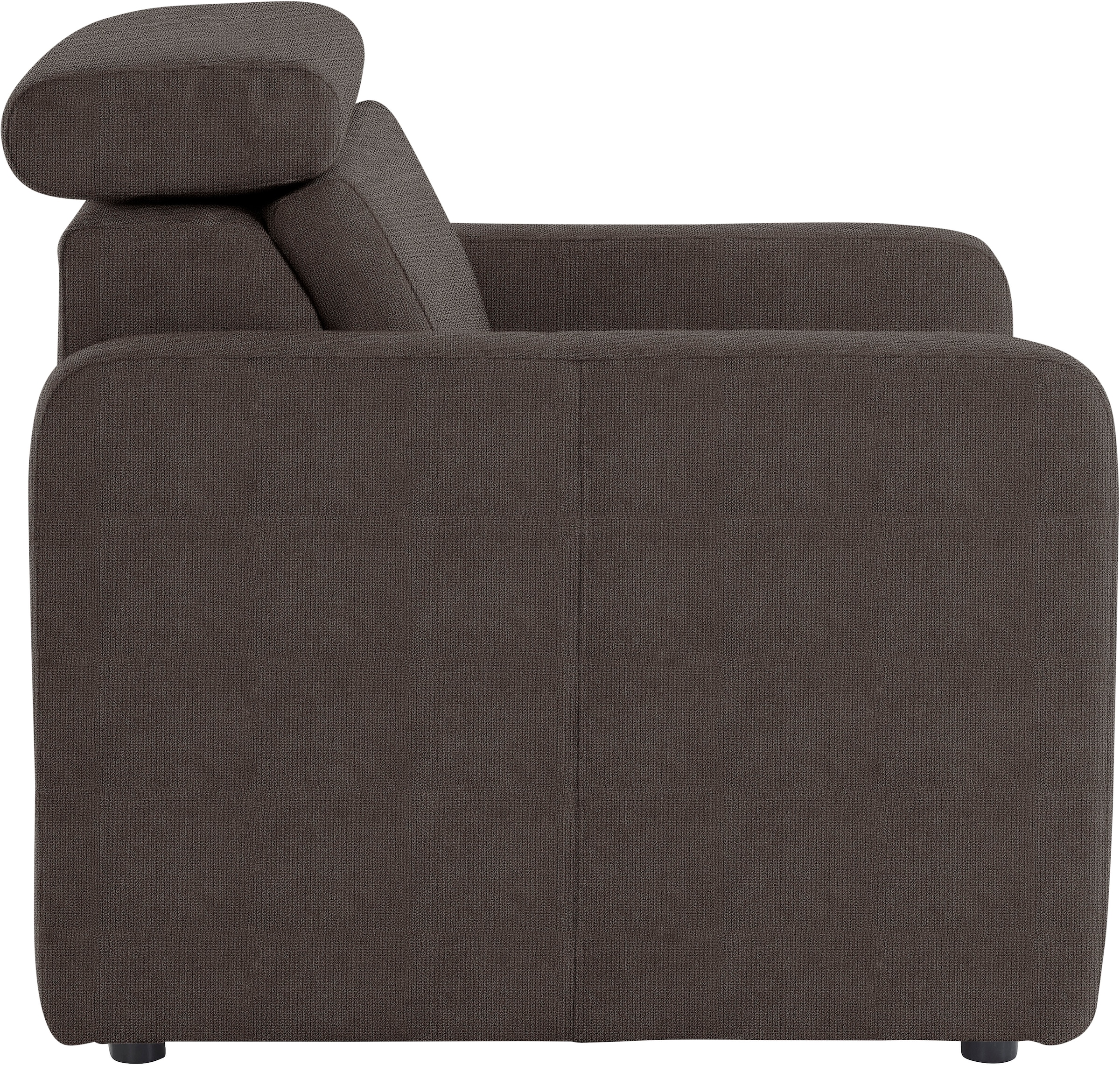sit&more Sessel »Bologna«, mit Federkern, inklusive Kopfteilverstellung