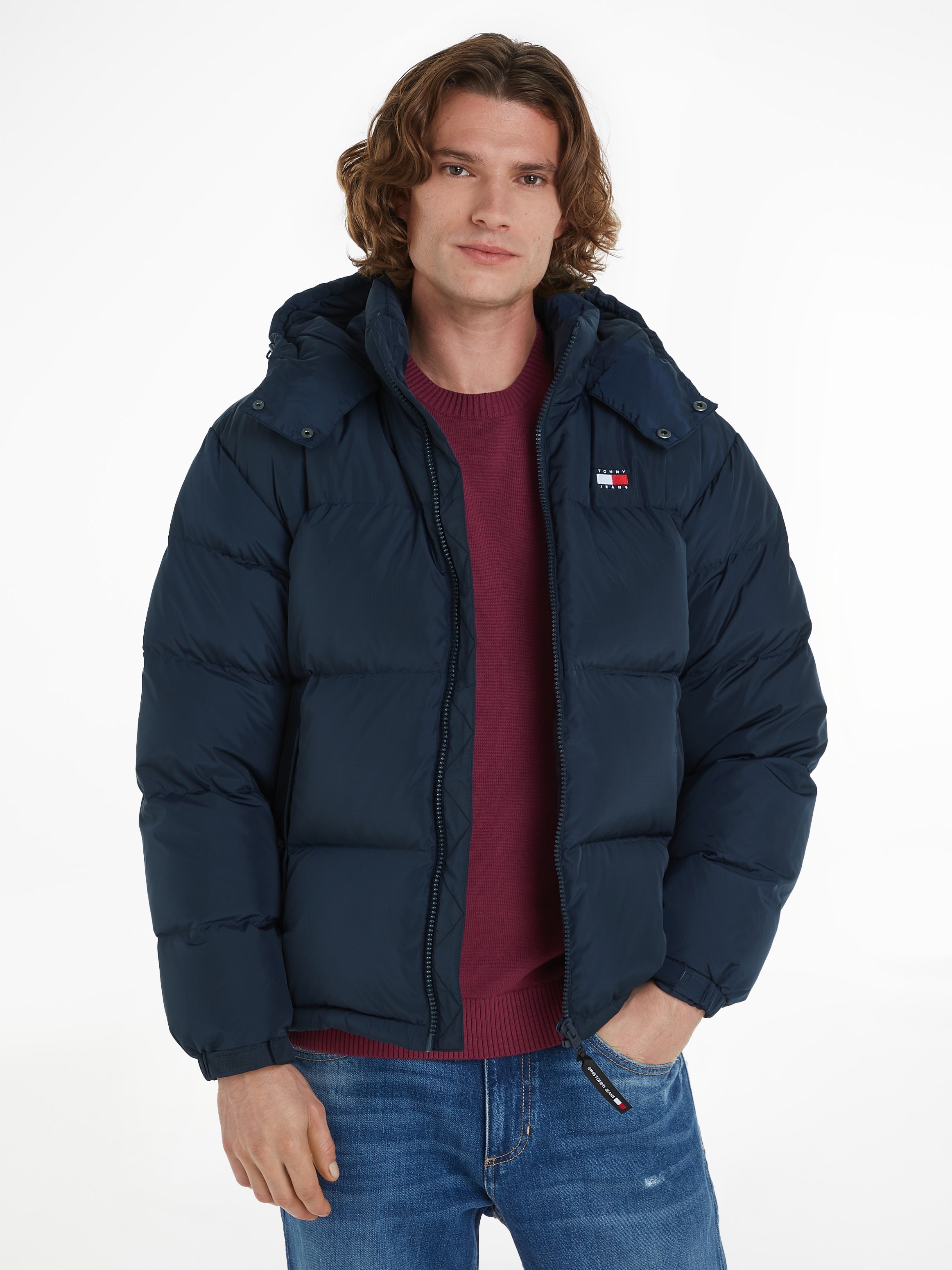 Tommy Jeans Steppjacke »TJM ALASKA PUFFER EXT«, mit Kapuze