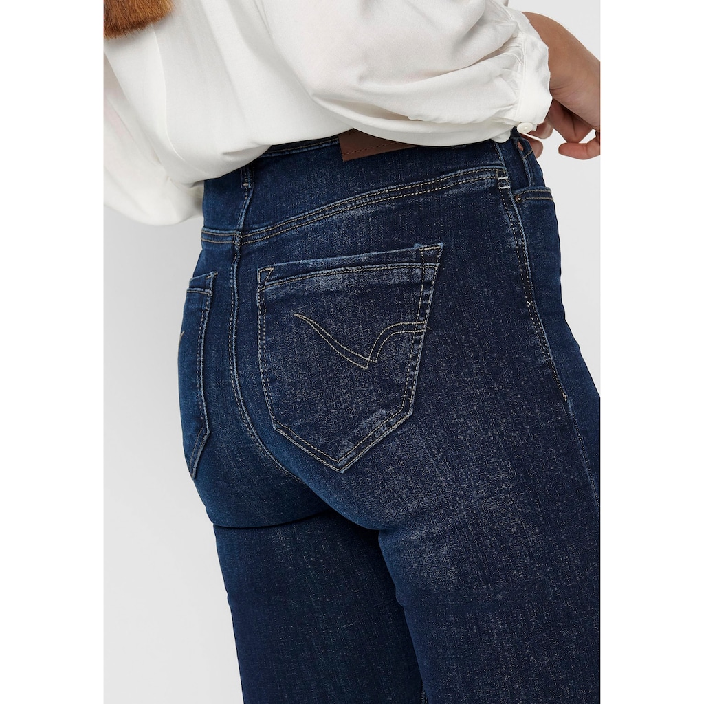 ONLY High-waist-Jeans »ONLPAOLA LOLA HW SK DNM AZG 132907«