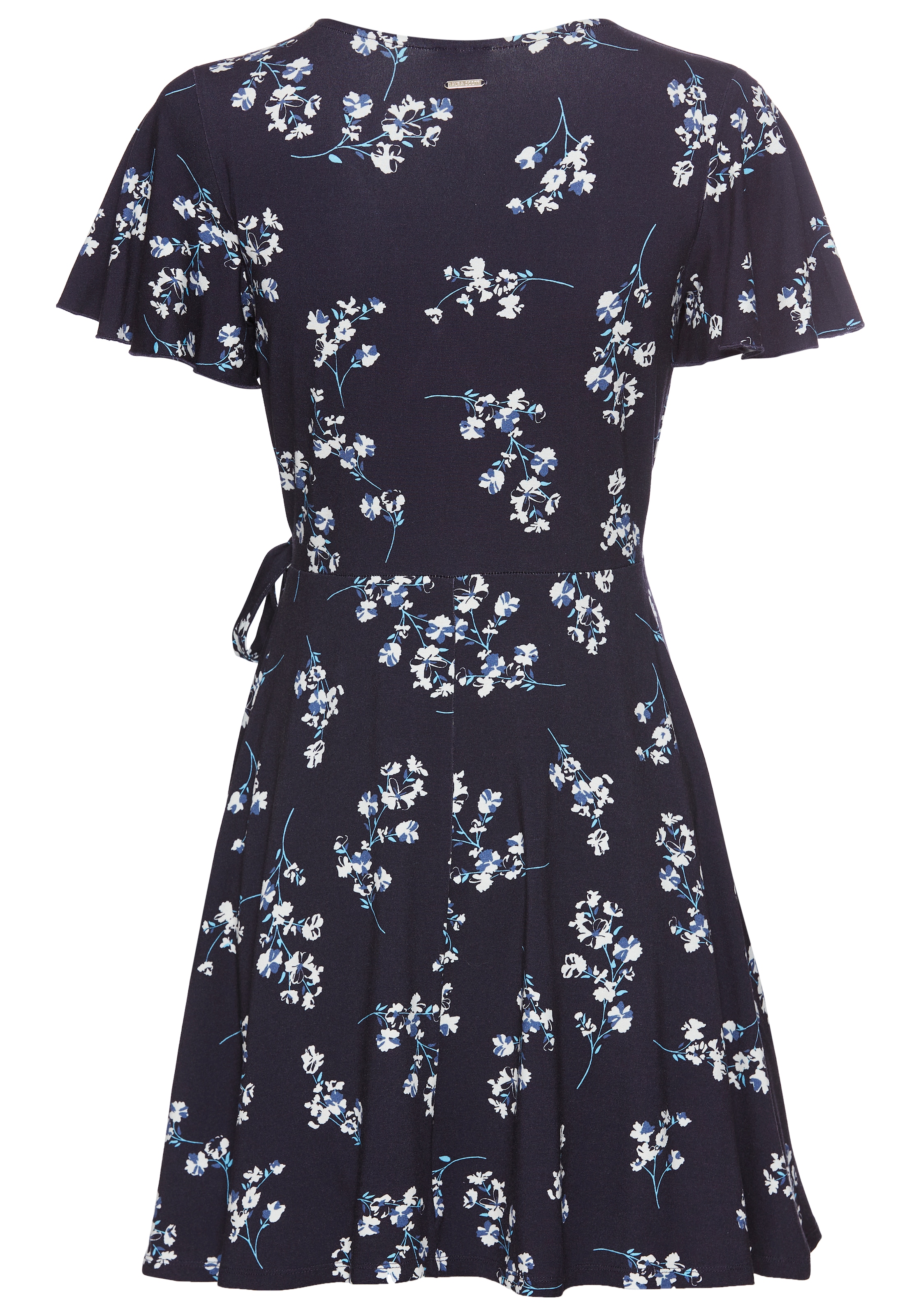 Laura Scott Sommerkleid, in Wickeloptik mit romantischer Blumendruck - NEUE KOLLEKTION
