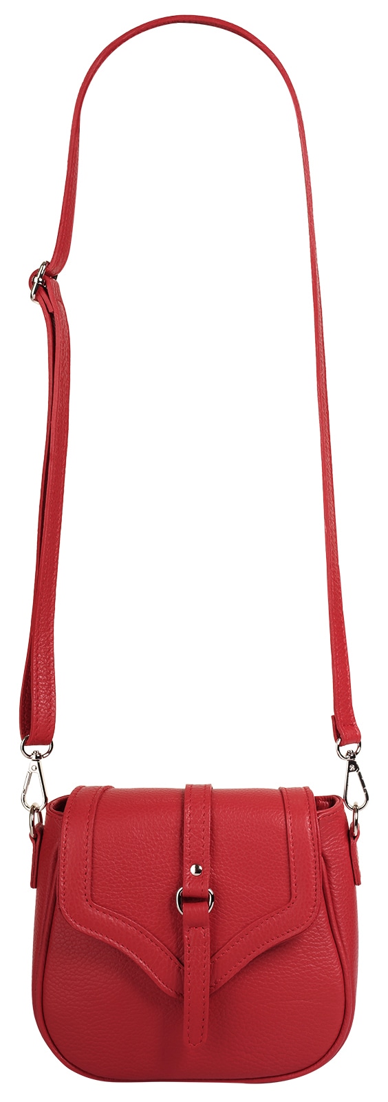 Cluty Umhängetasche echt Leder, Made in Italy