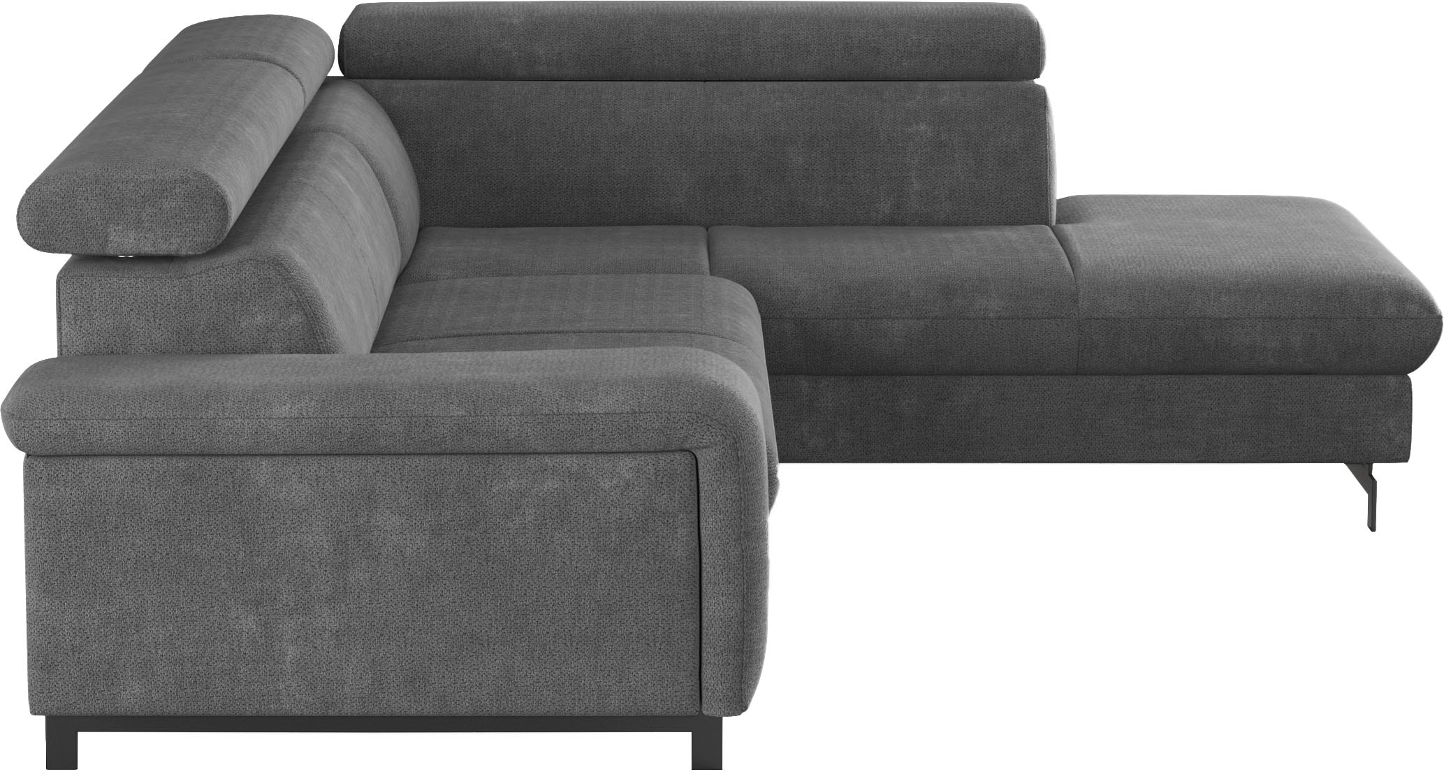 COTTA Ecksofa »Emma L-Form«, mit Kopfteilverstellung, wahlweise mit Bettfunktion & Bettkasten