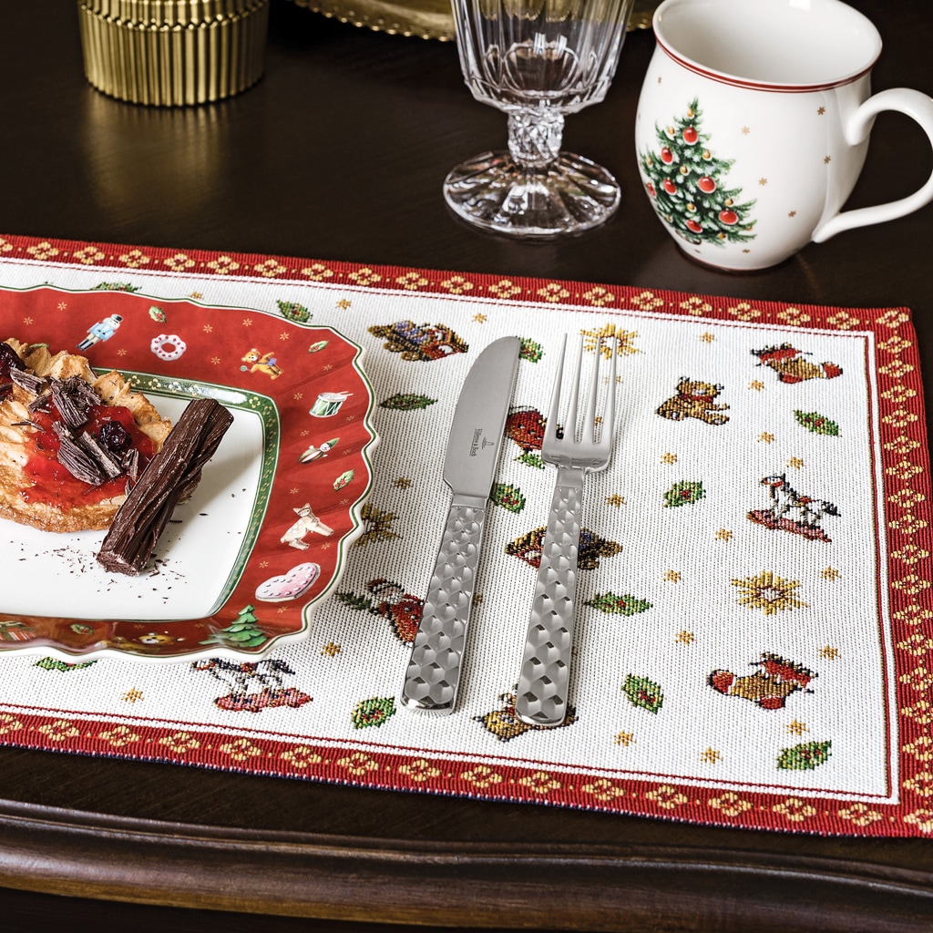 Villeroy & Boch Tafelgabel »Tafelgabel Boston 210 mm 6er Set silber« Spülmaschinenfest