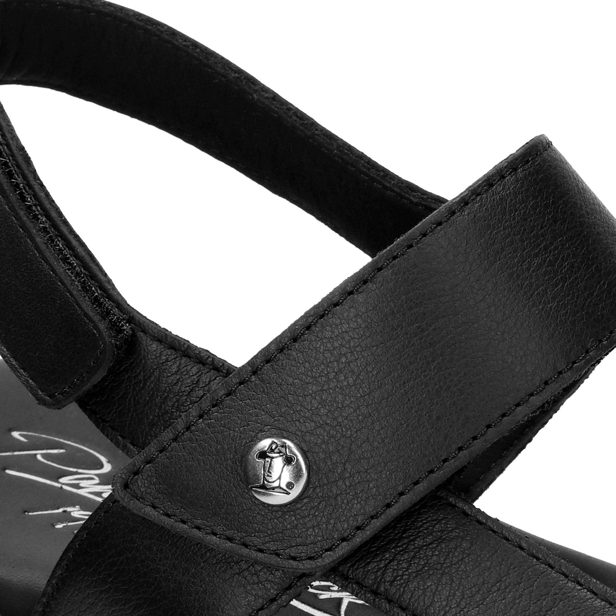 Panama Jack Plateausandale »Noor«, Sandalette, Sommerschuh, Klettschuh mit gepolsterter Innensohle