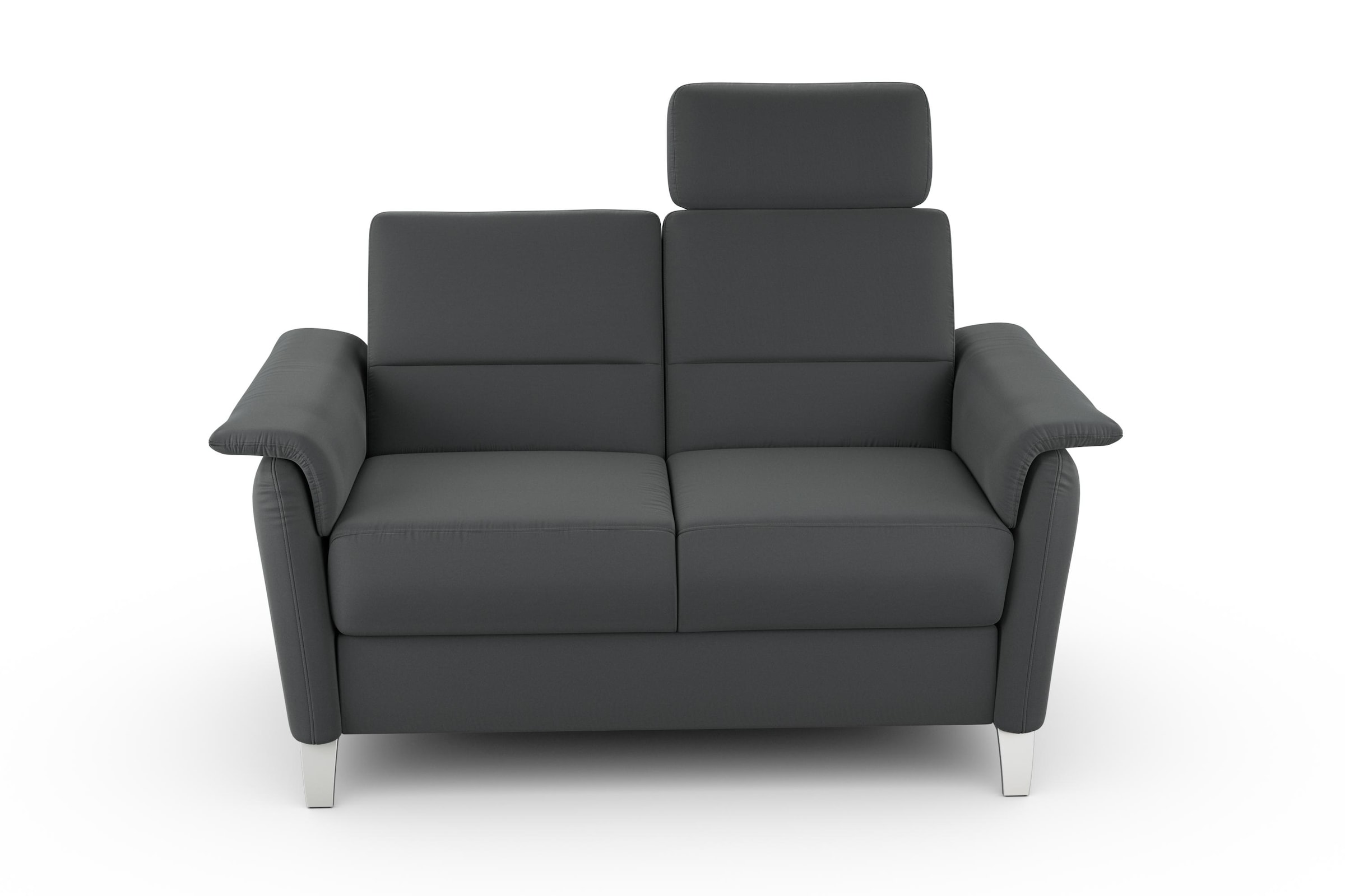 sit&more 2-Sitzer »Palmera«, Federkern-Polsterung, Steckvorrichtung für 2 Kopfstützen (optional)