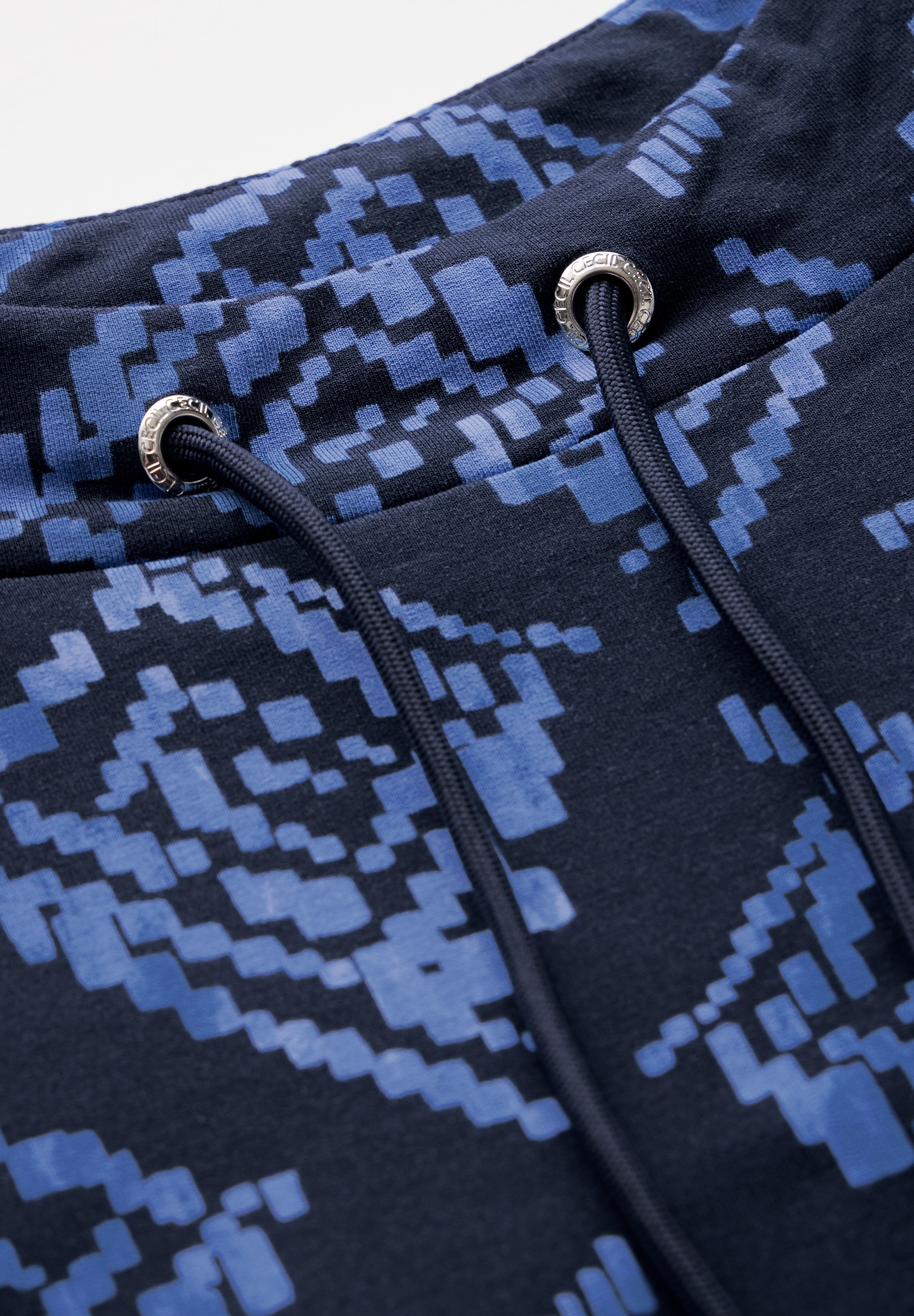 Cecil Rollkragenpullover, mit All-Over Print